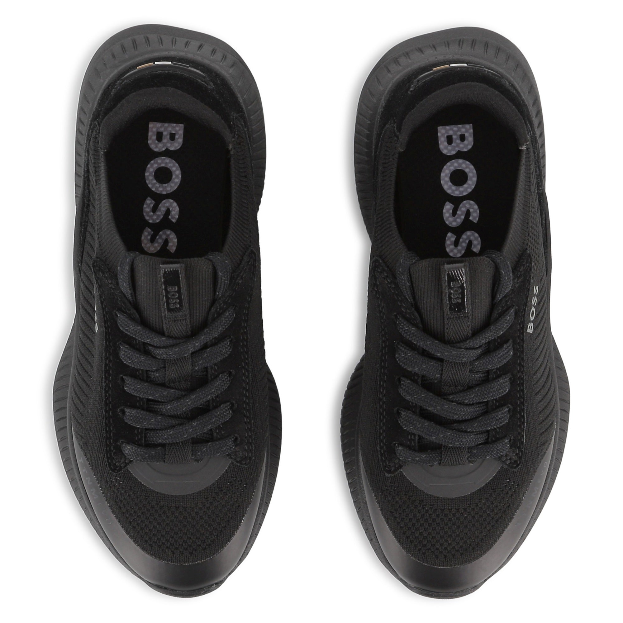 Sock Sneakers Textil | Gamuza Negros