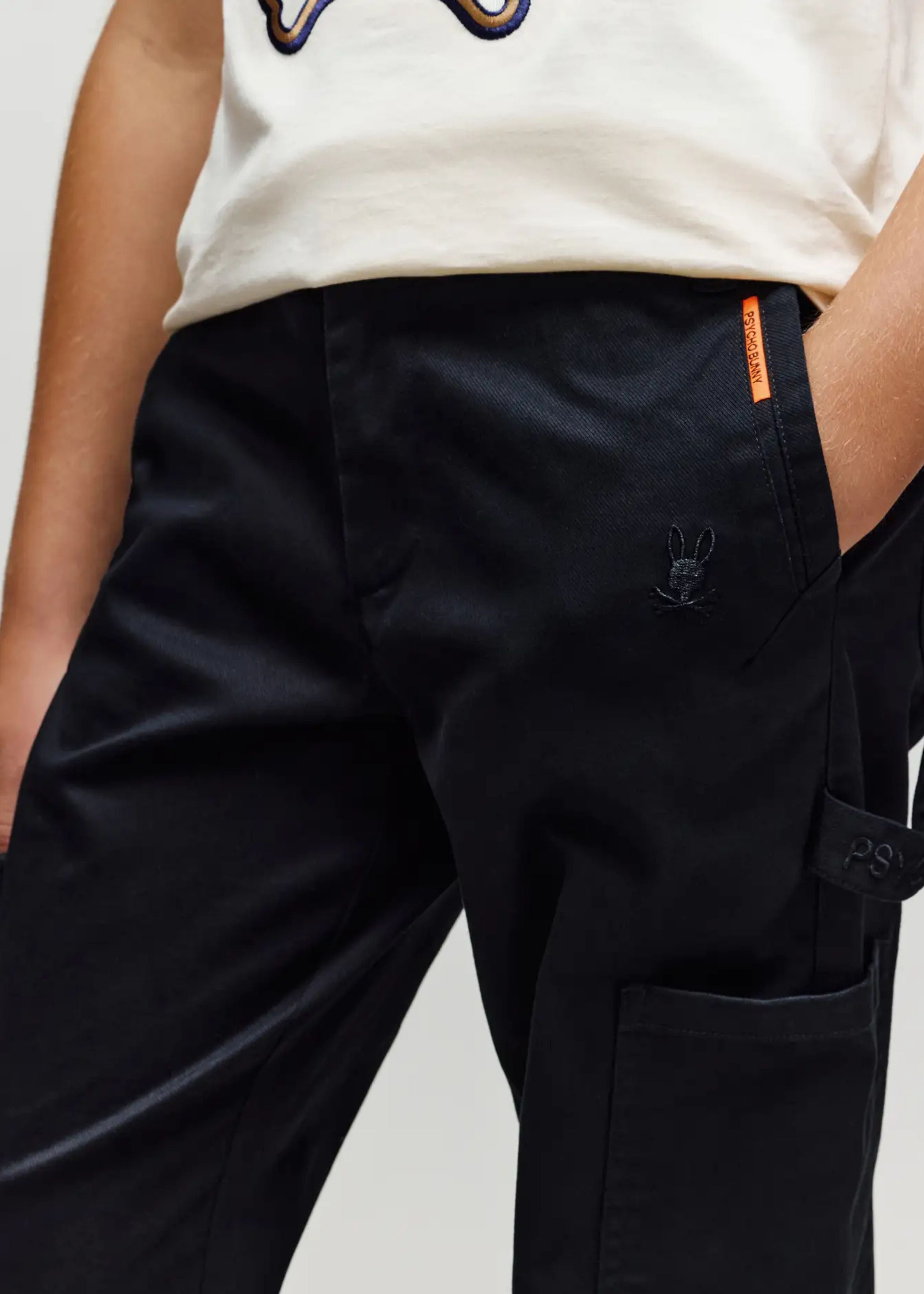 Pantalón Negro Cargo Russell