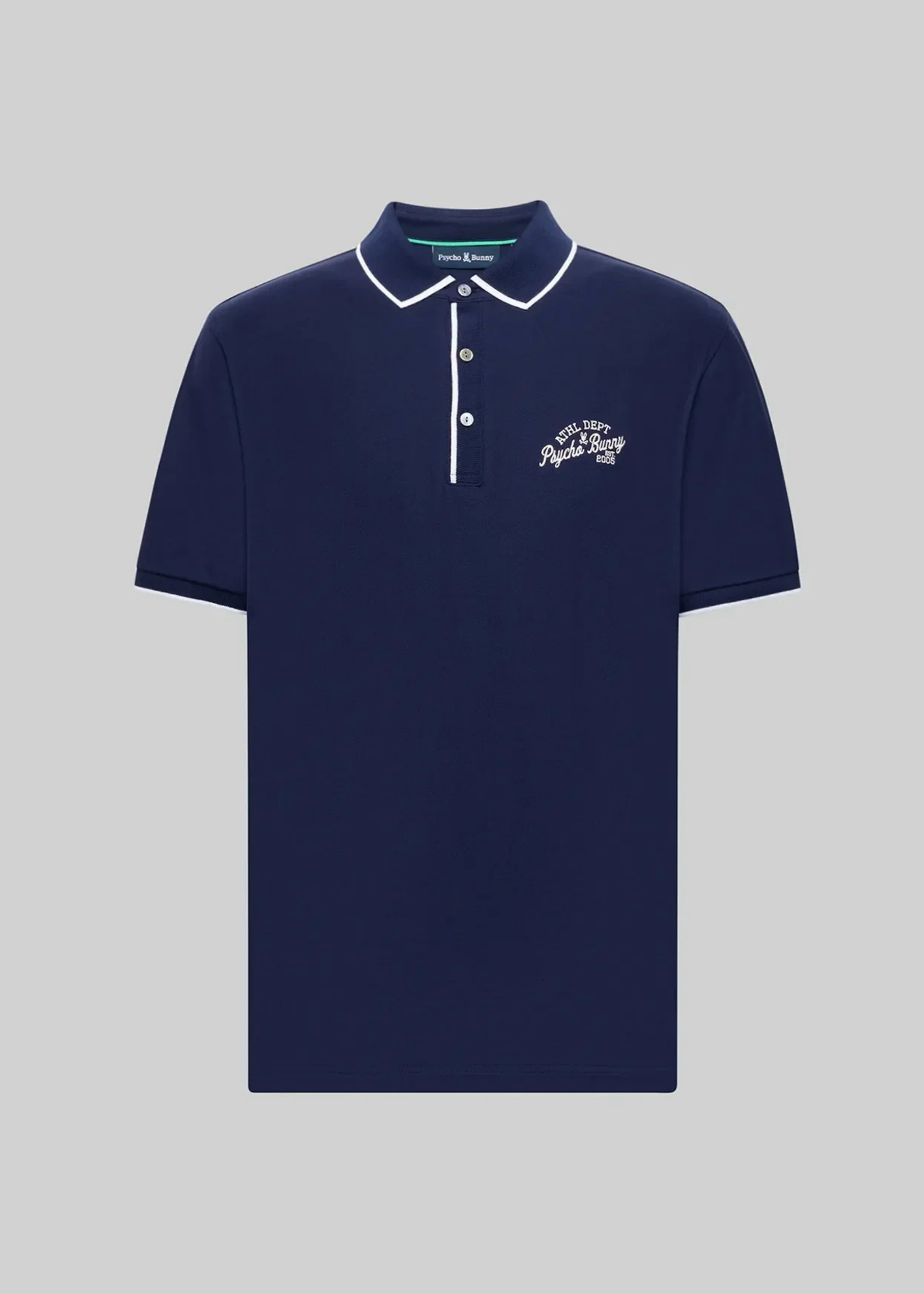 Polo Mateo Algodón Azul