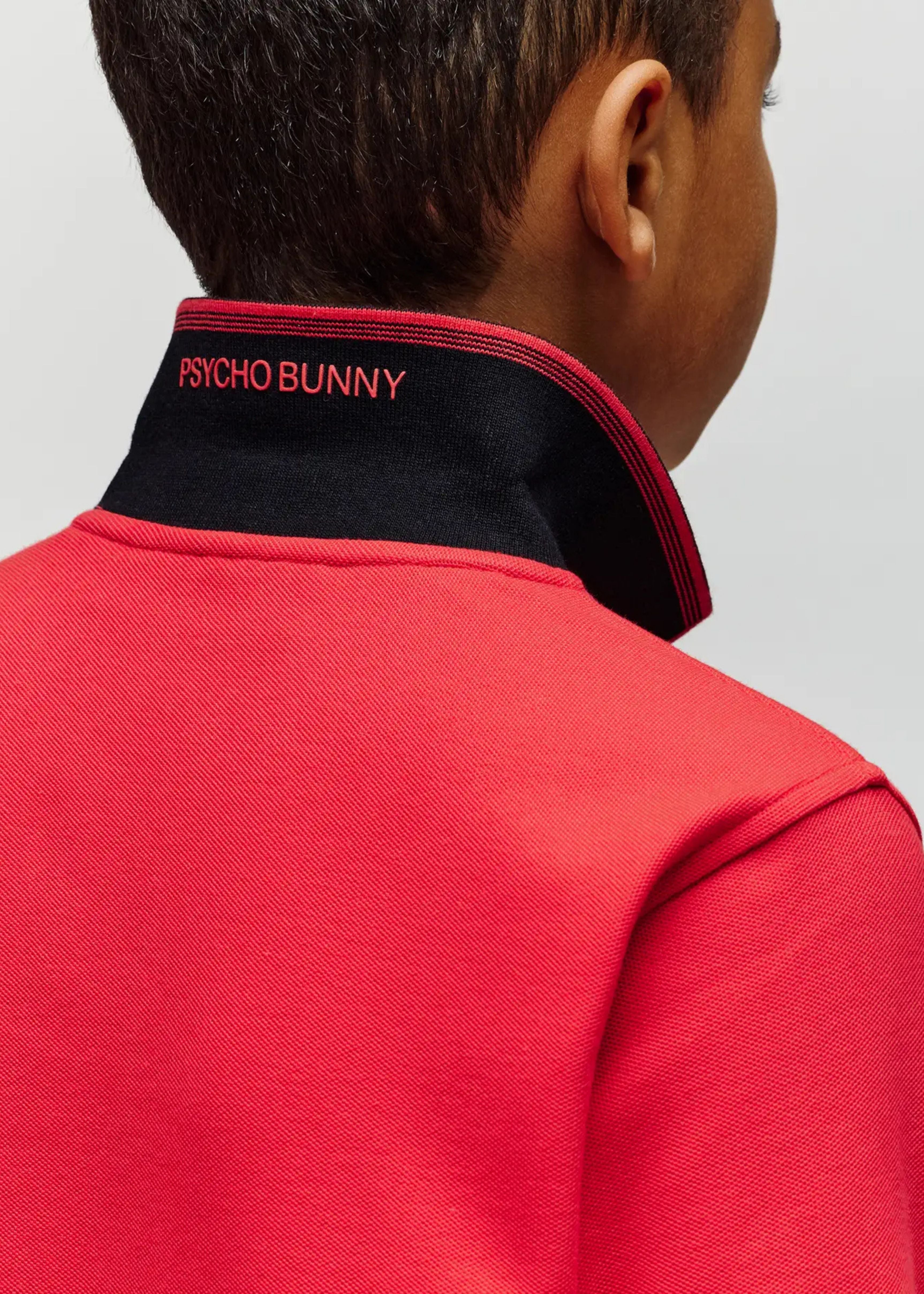 Polo Jude Rojo Piqué Algodón Pima