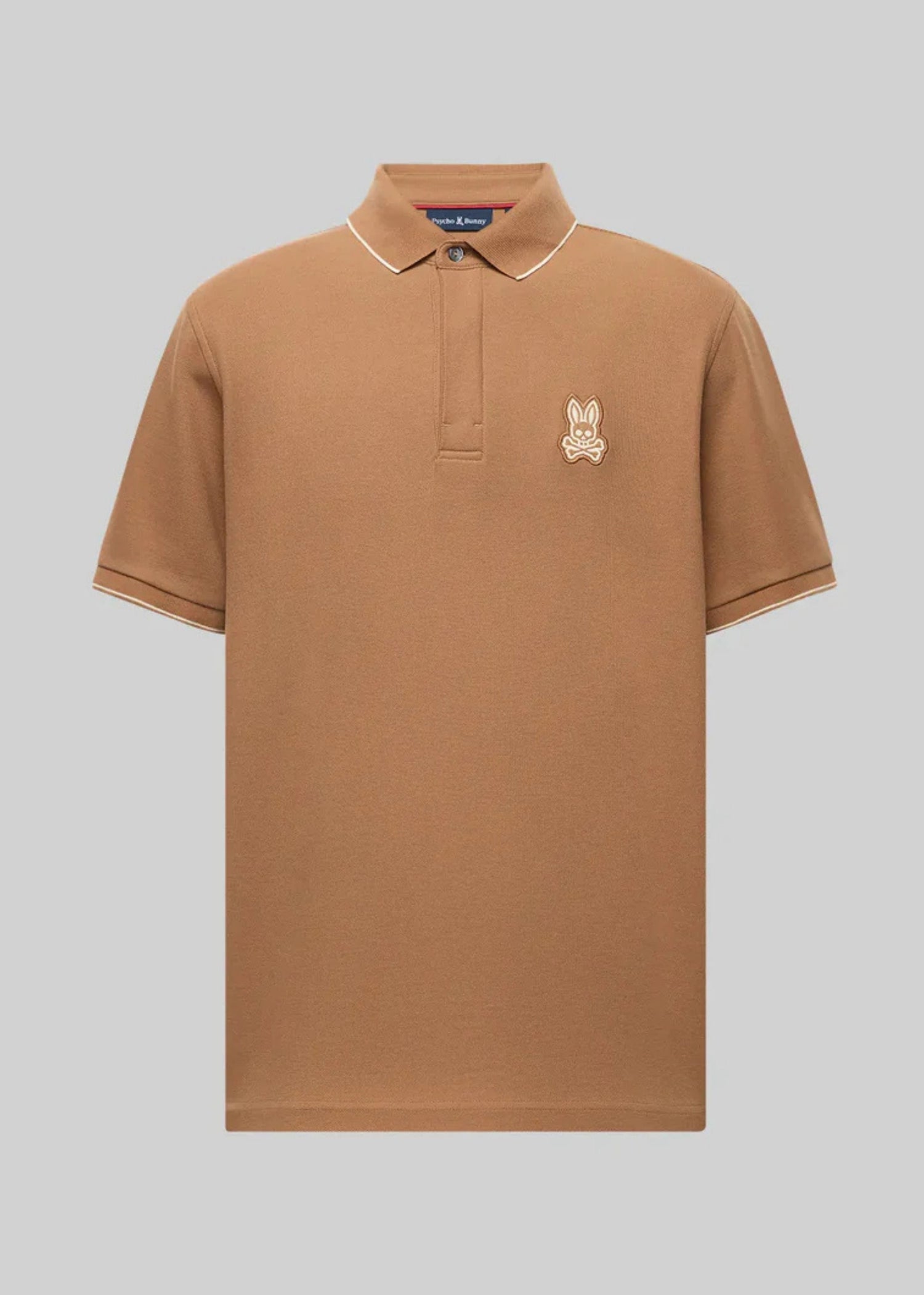 Polo Marlon Coco Tostado 100% Algodón Pima