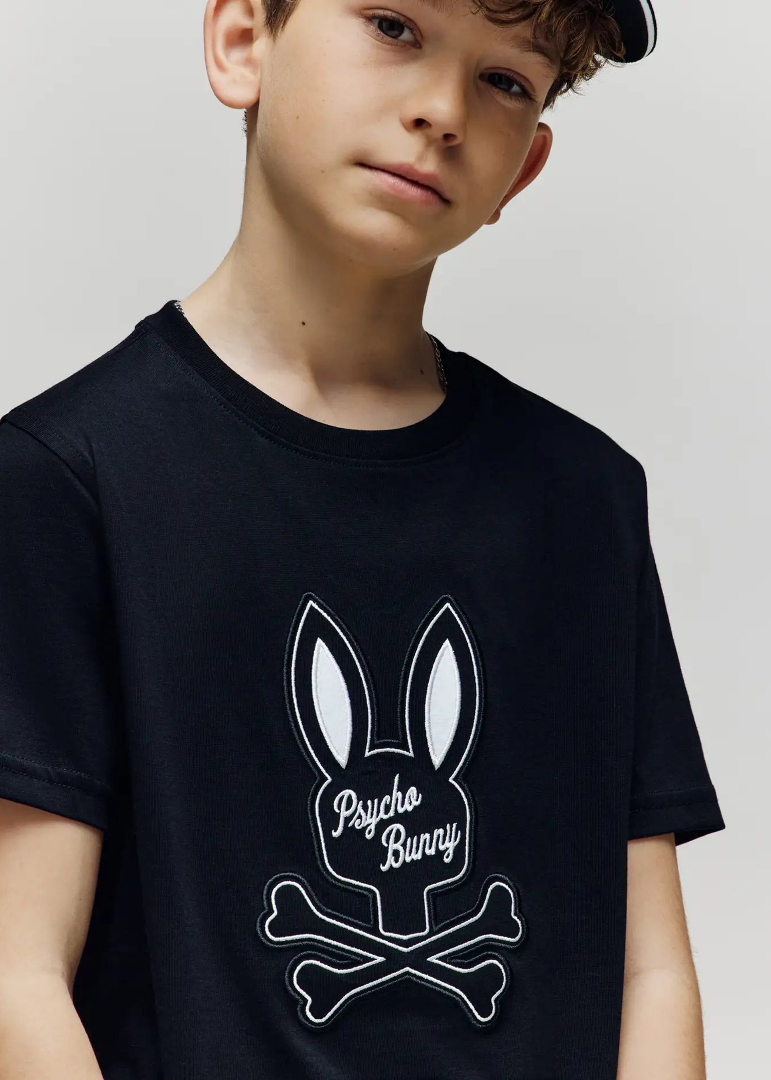 Camiseta Derek Algodón Negro