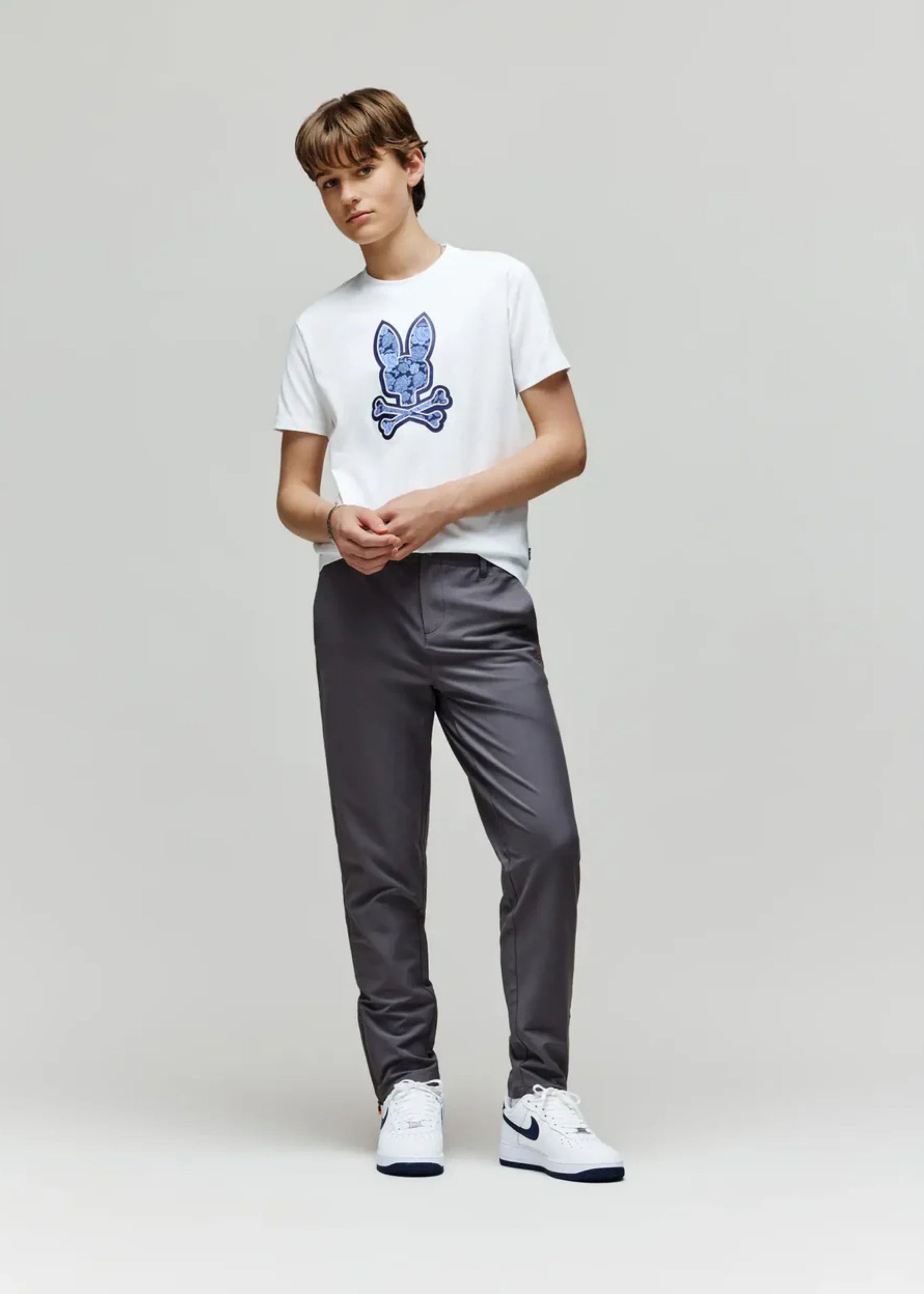 Camiseta Rowen Blanca Bordada Algodón