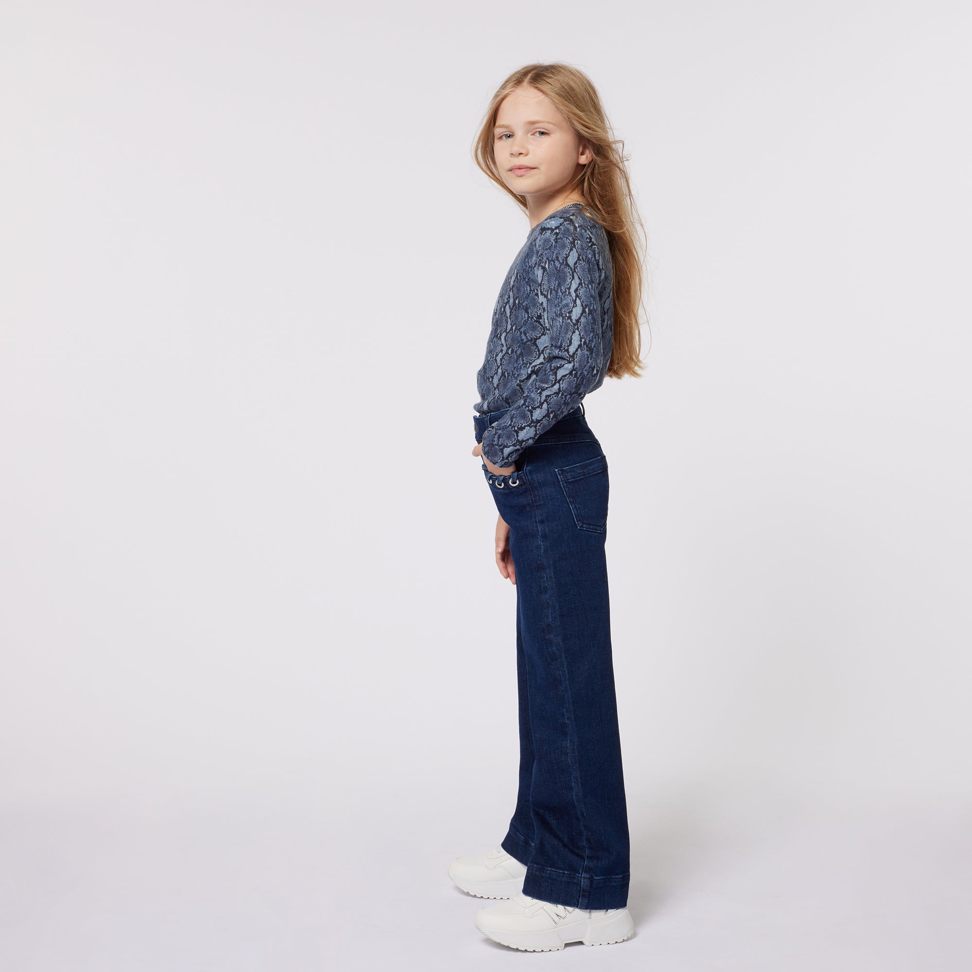 Jean Azul Loose Fit