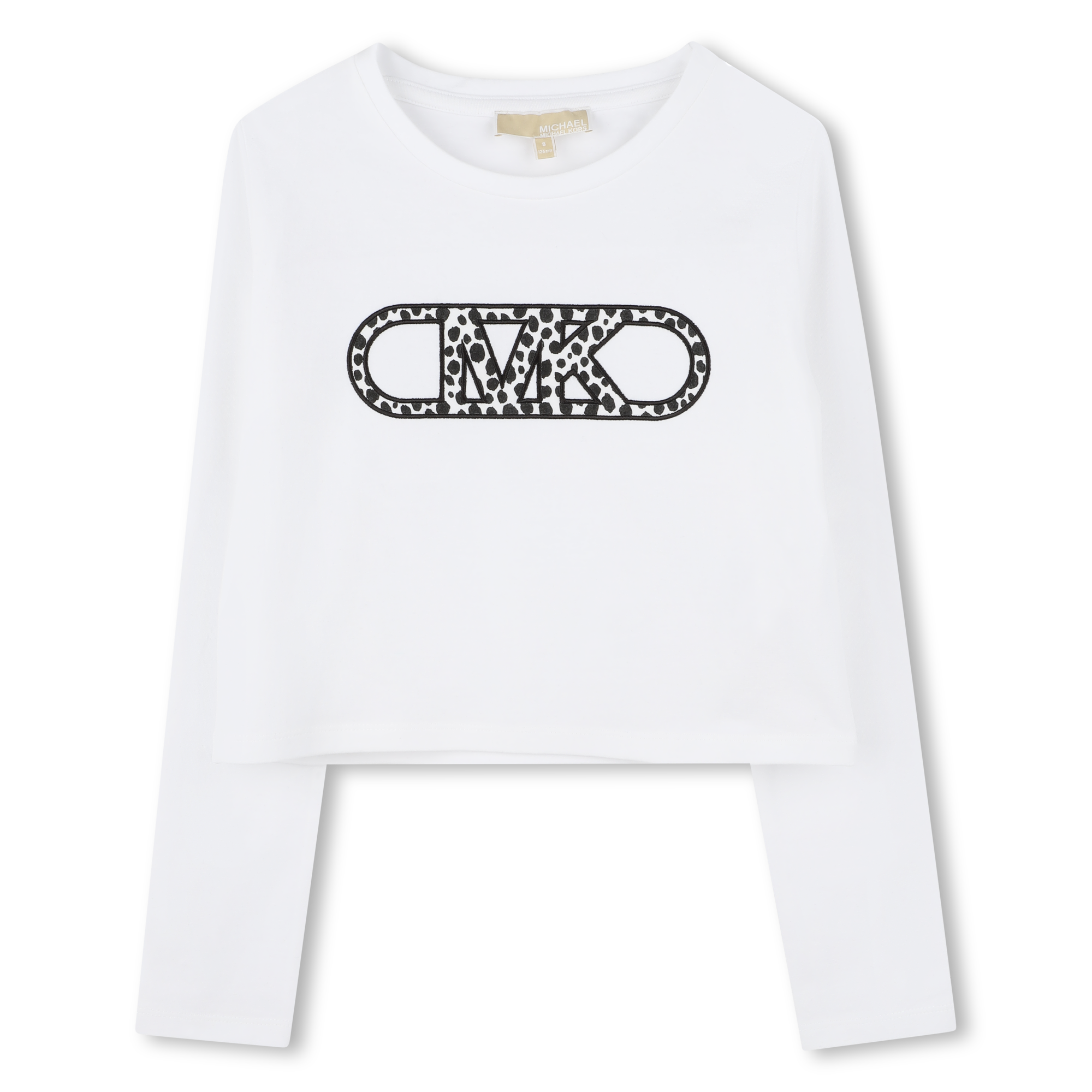 Camiseta Manga Larga Logotipo Empire Blanca