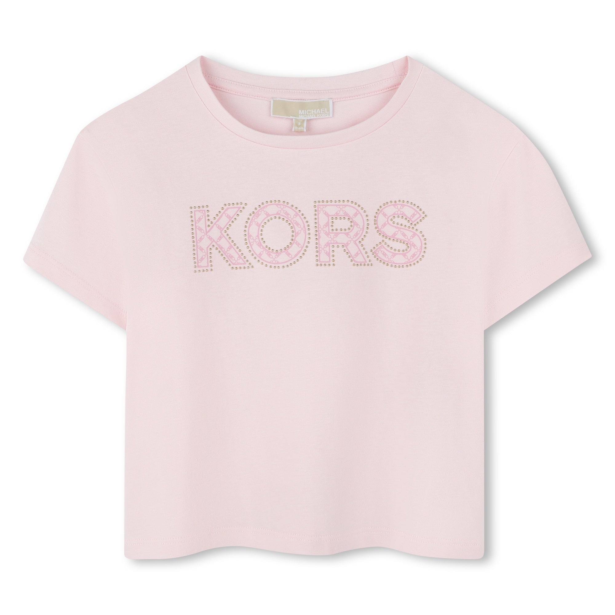 Camiseta Cropped Rosa Algodón Orgánico