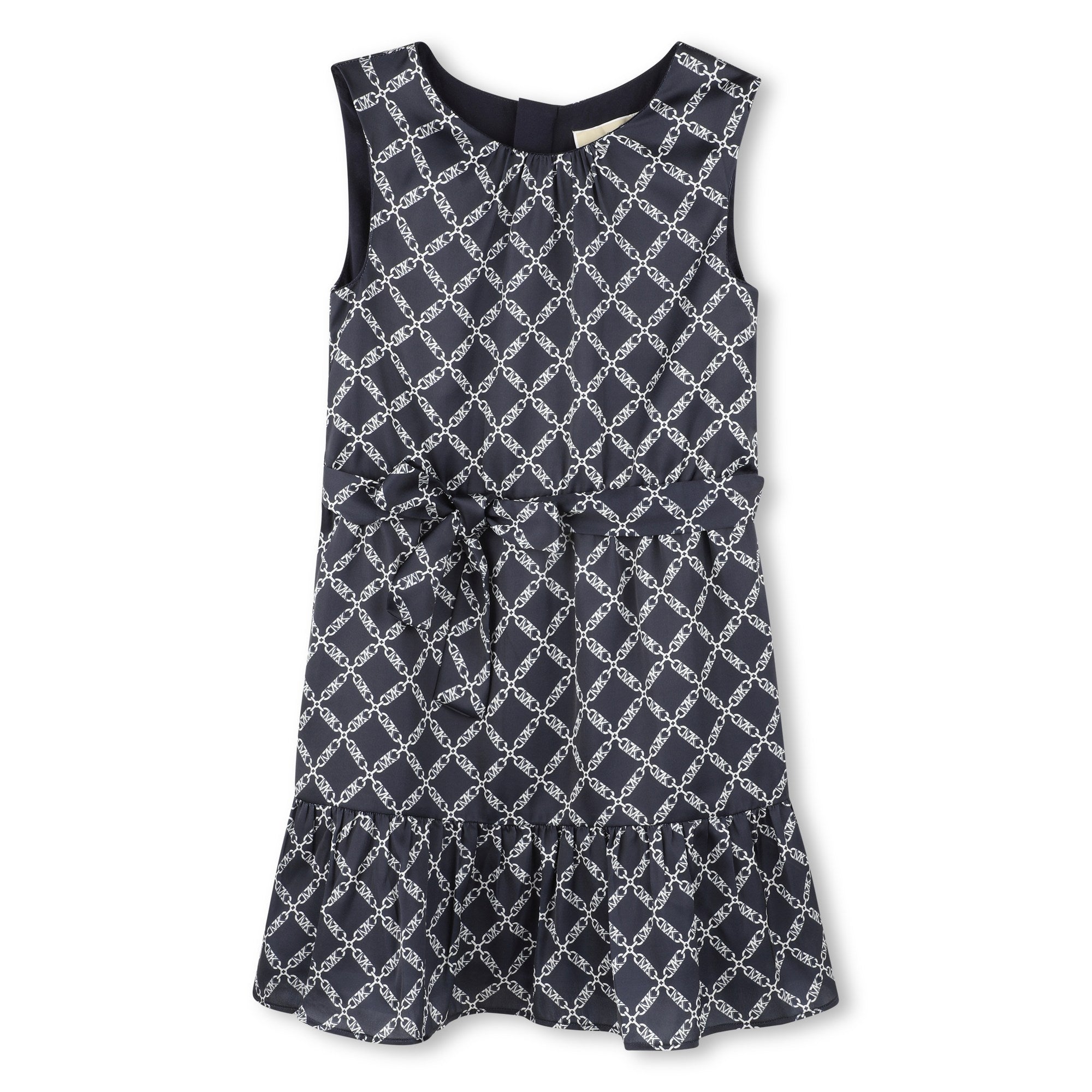 Vestido Satín Empire Azul