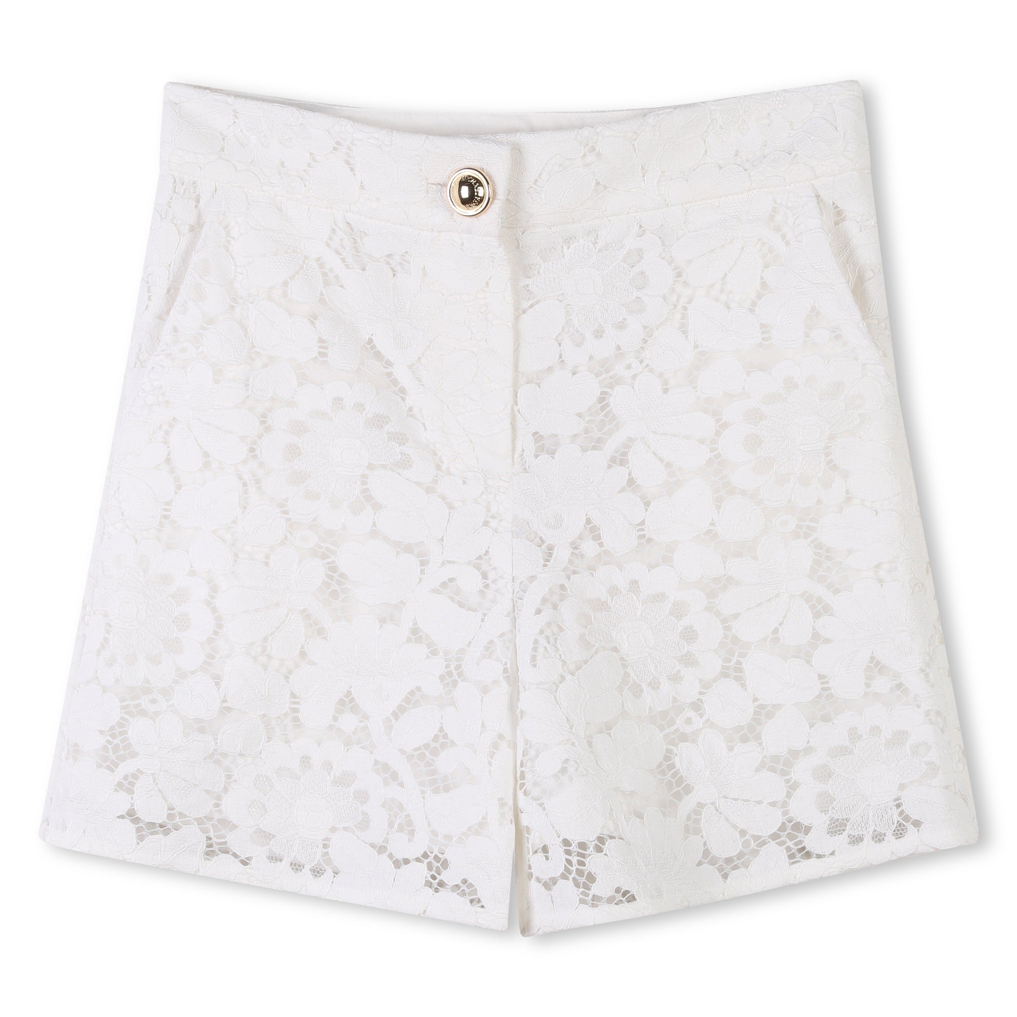 Short Crudo Tejido Guipur