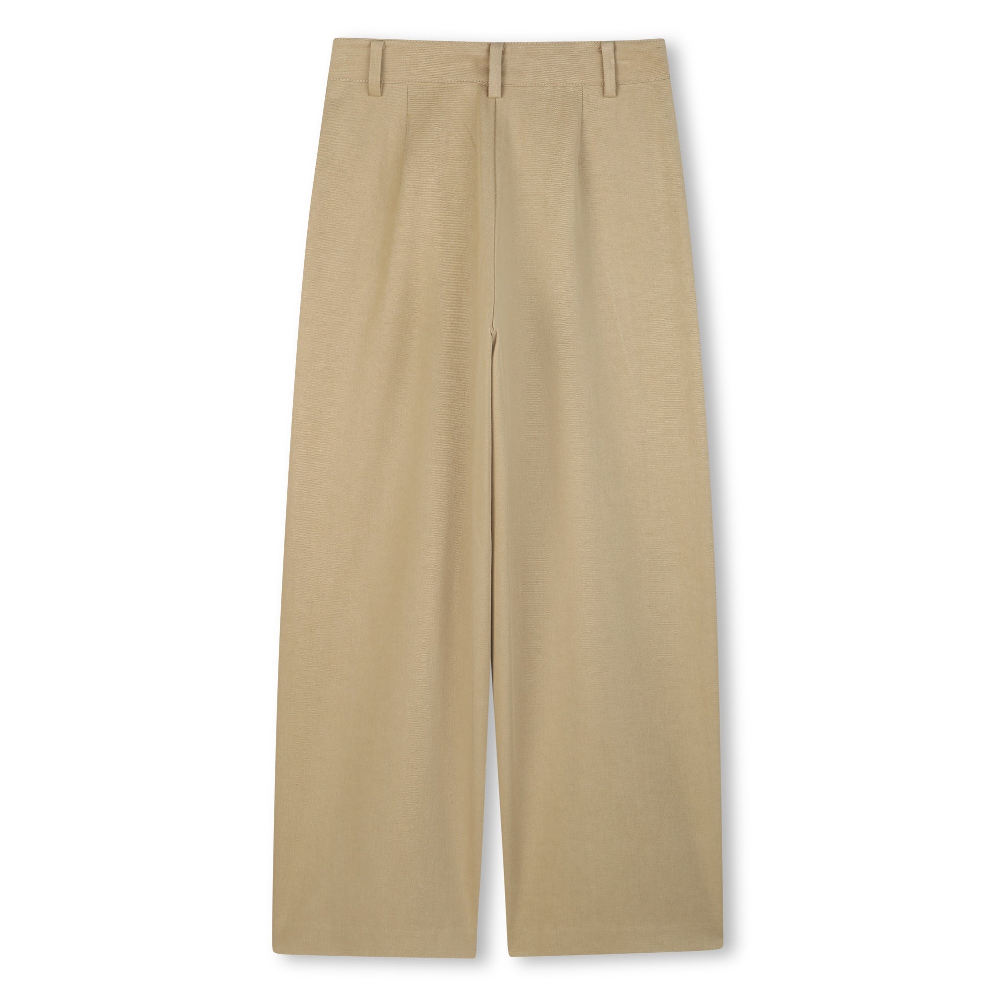 Pantalón Twill Wide Leg MK Camel