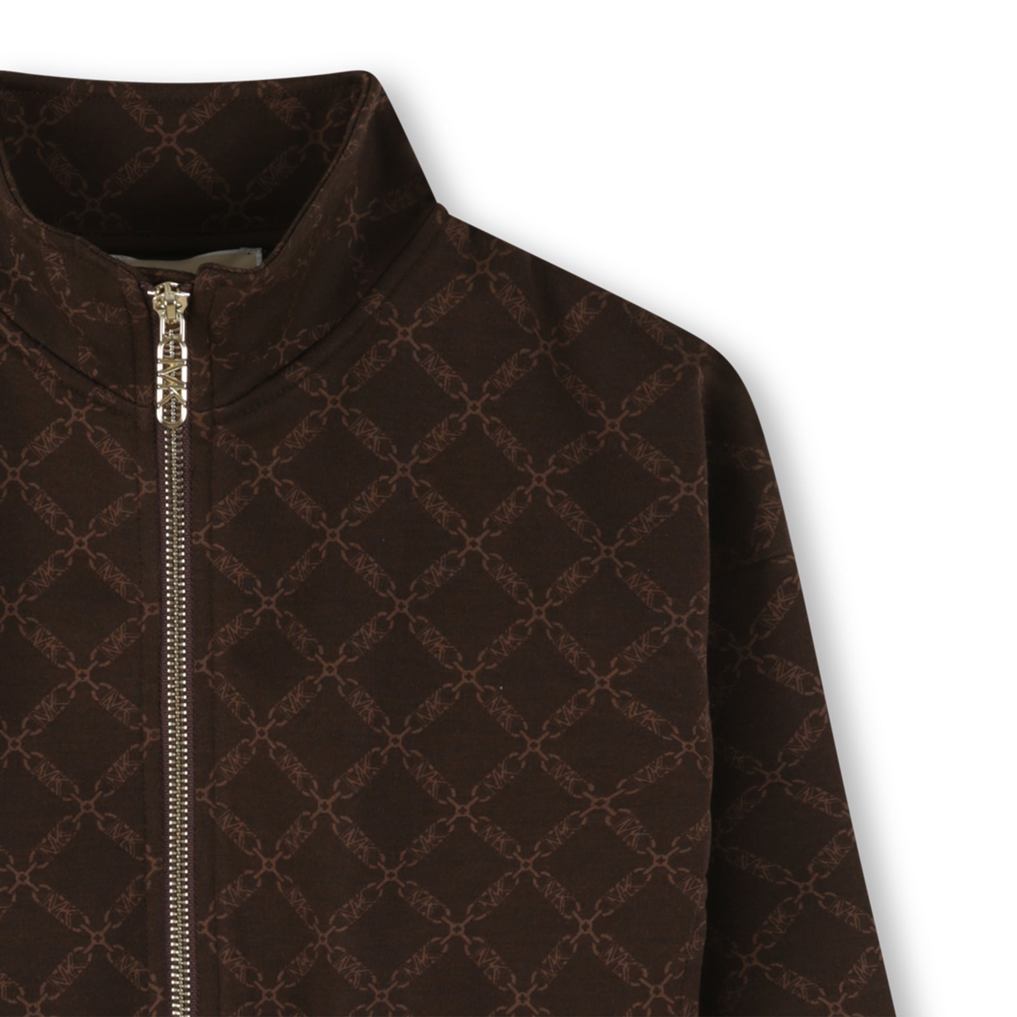 Cardigan MK Empire Marrón Chocolate
