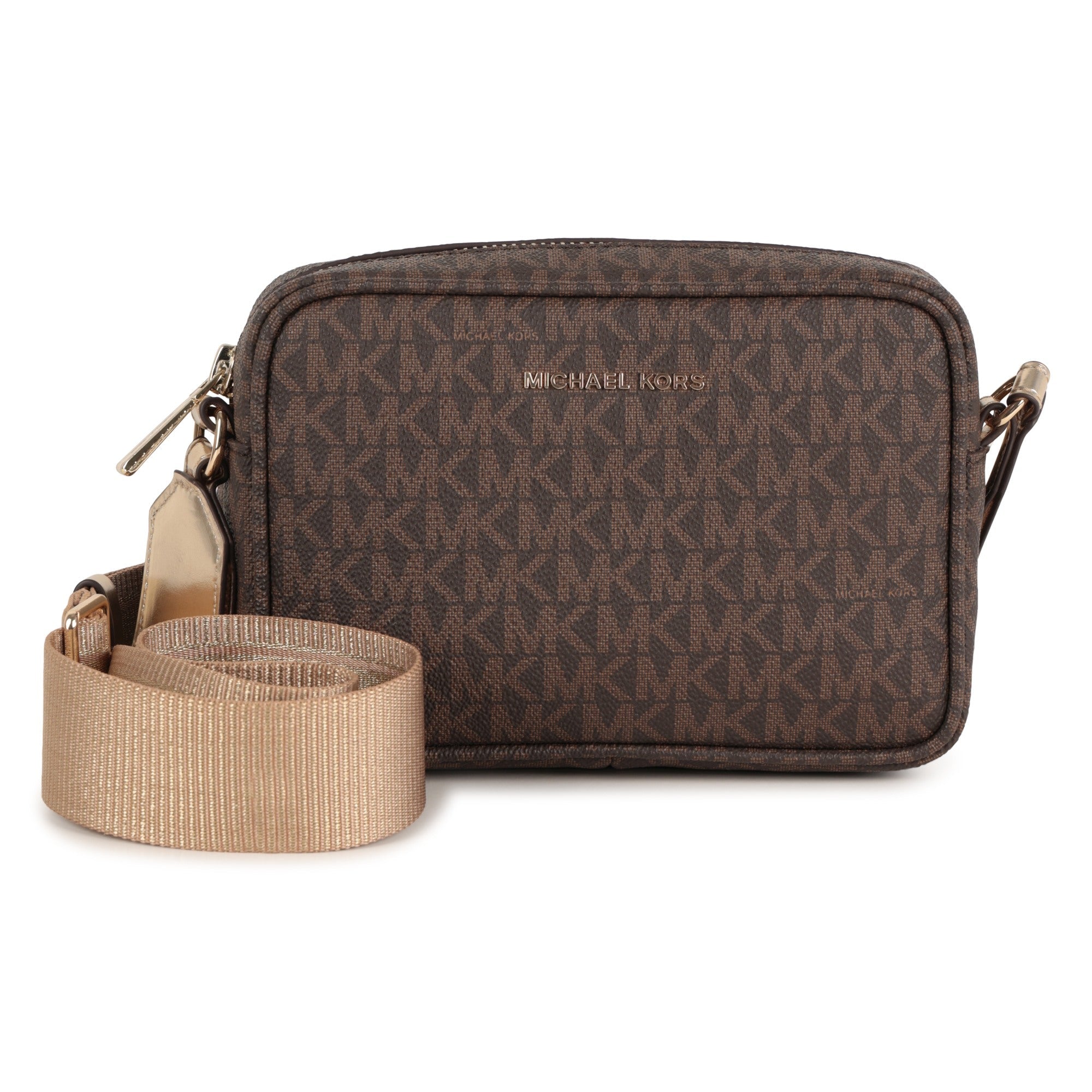 Crossbody Monograma MK Marrón