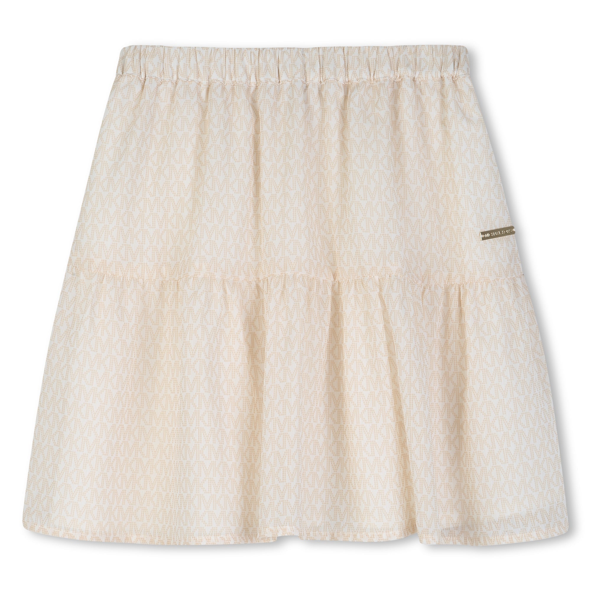 Falda Crepé Monograma Signature MK Arroz