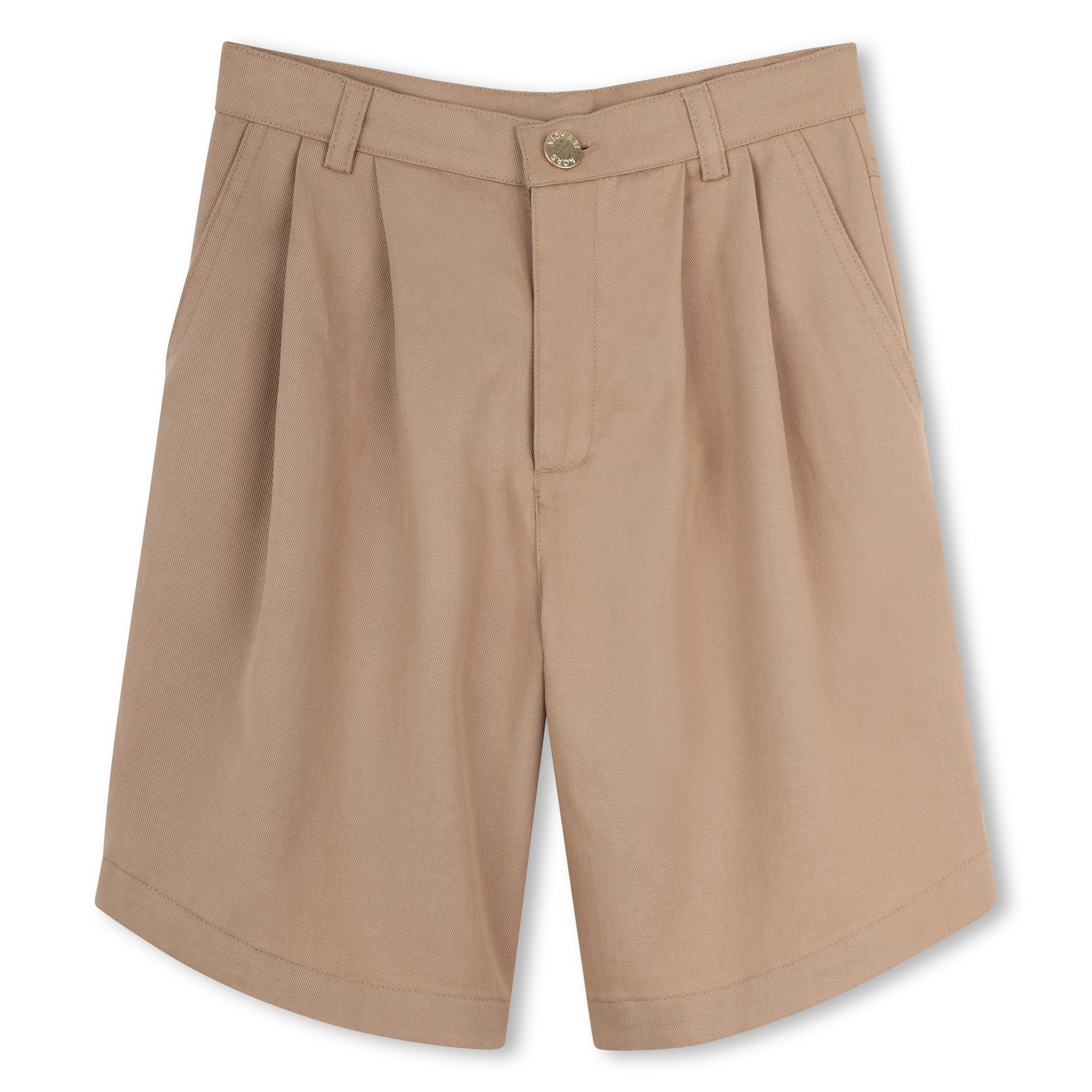 Short Botón Siglado MK Chamois