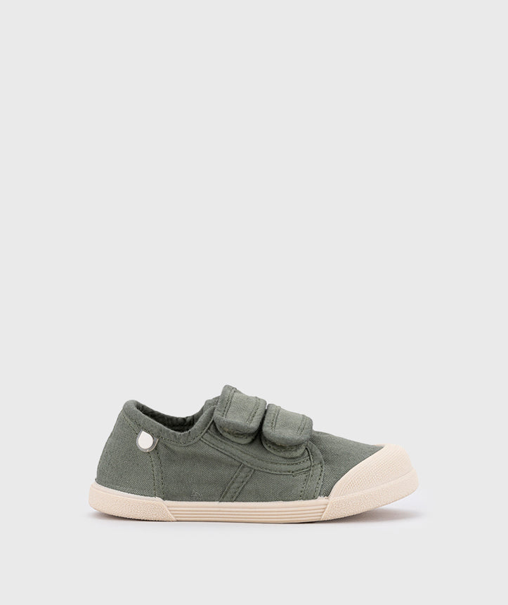 Tenis Lona Barefoot Kaki Unisex