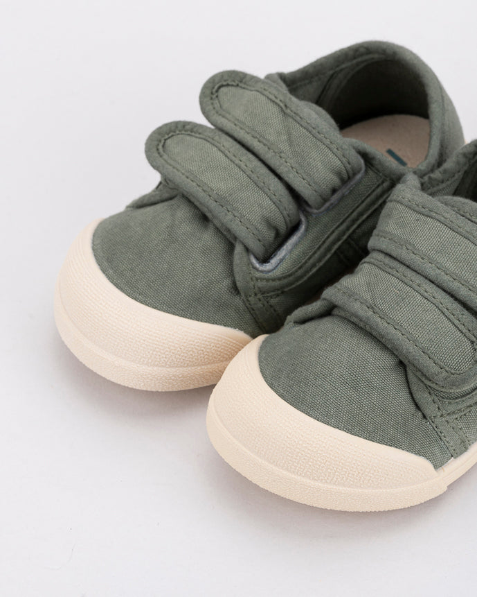 Tenis Lona Barefoot Kaki Unisex