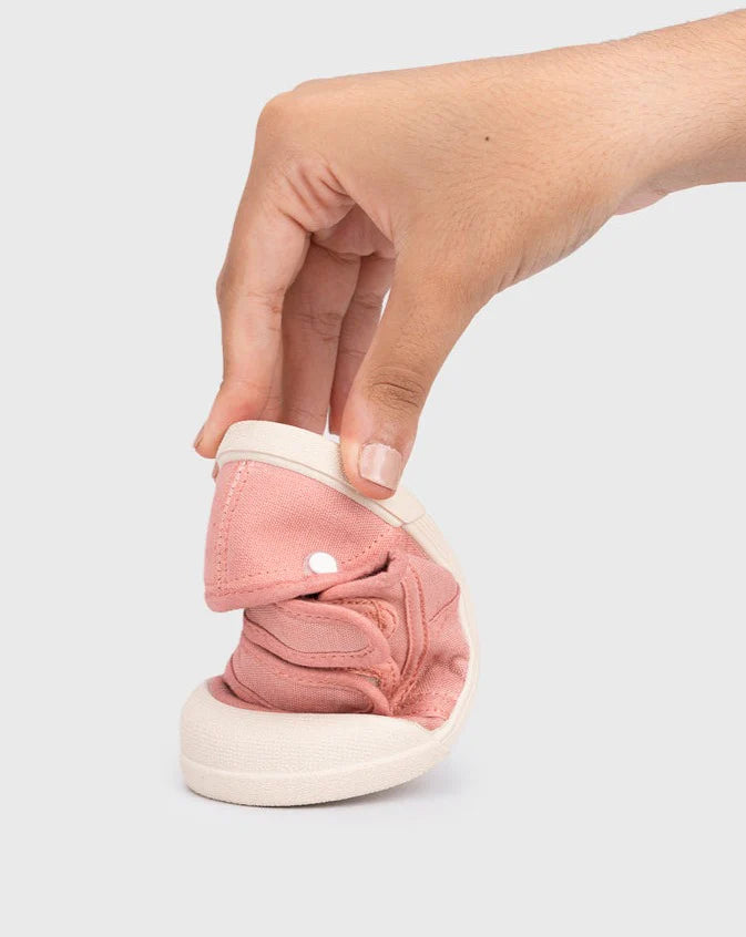 Tenis Lona Rosa