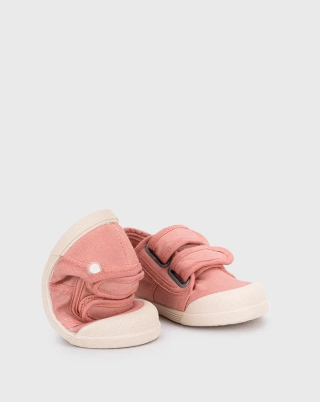 Tenis Lona Rosa