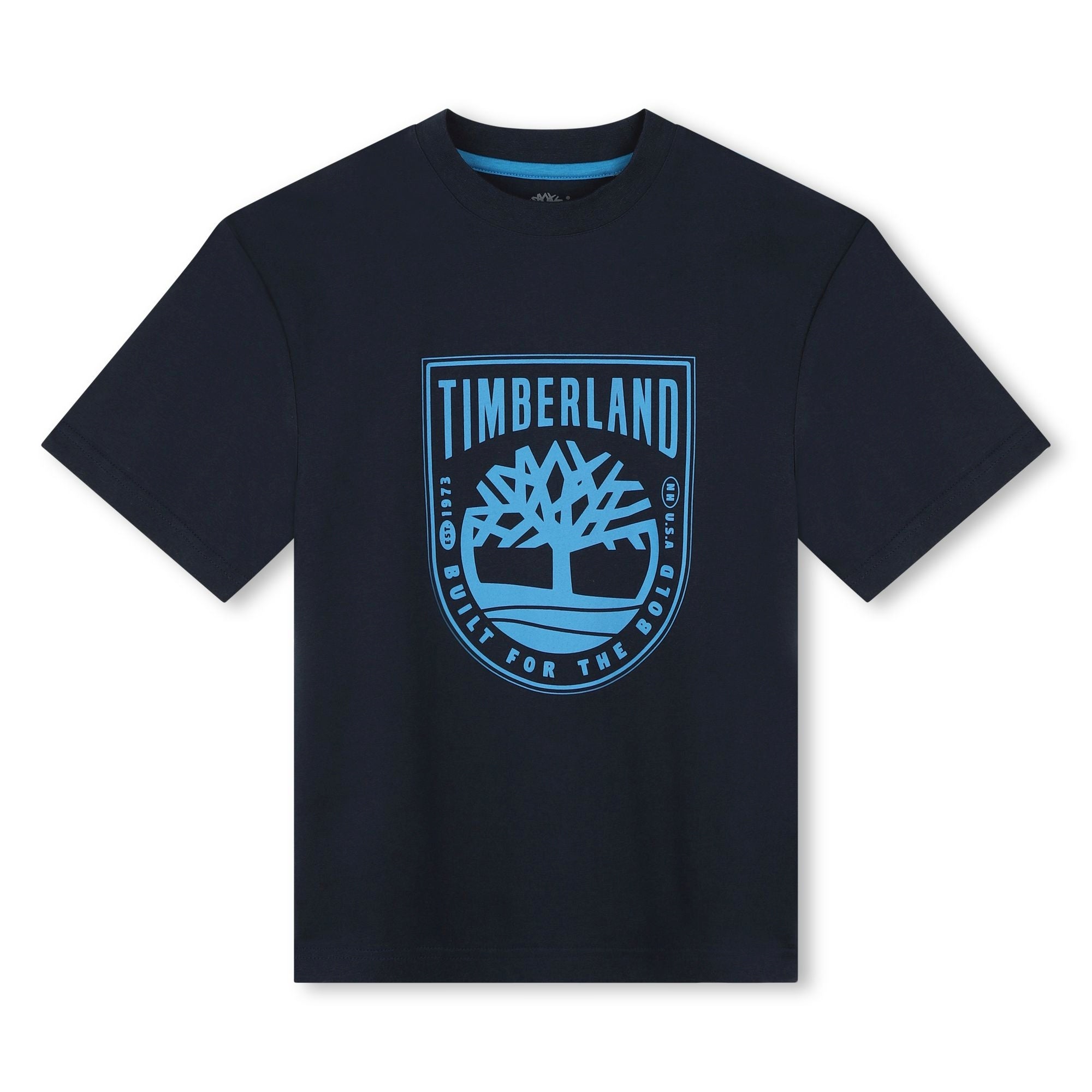 Camiseta Azul Algodón Orgánico Timberland