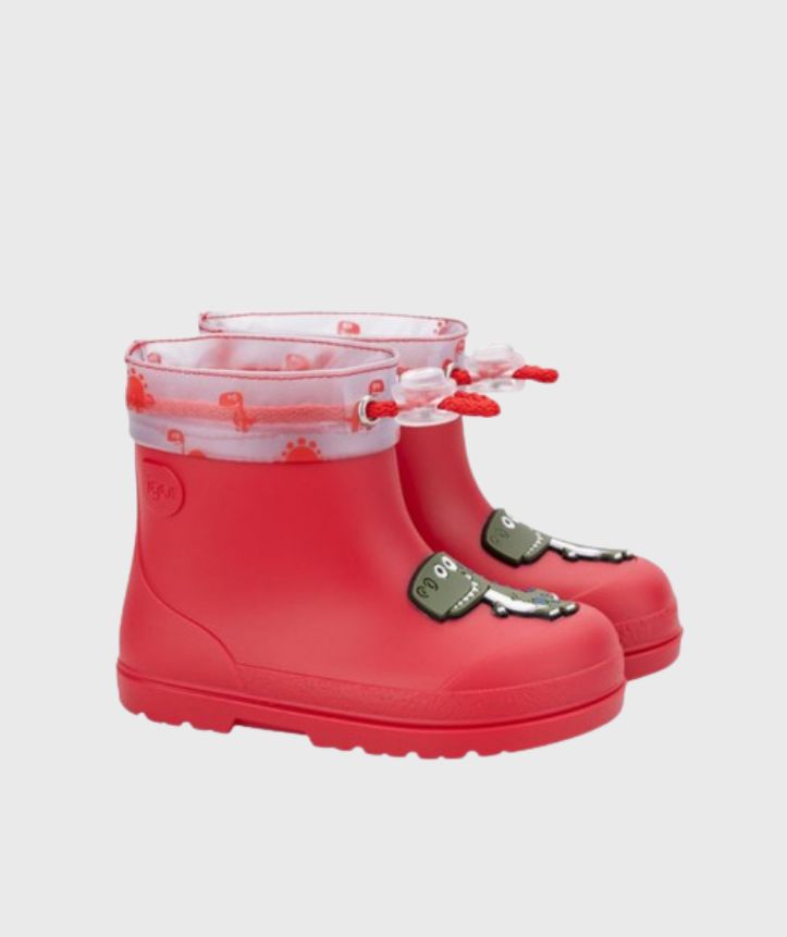Bota de Agua Mendi Dino Roja