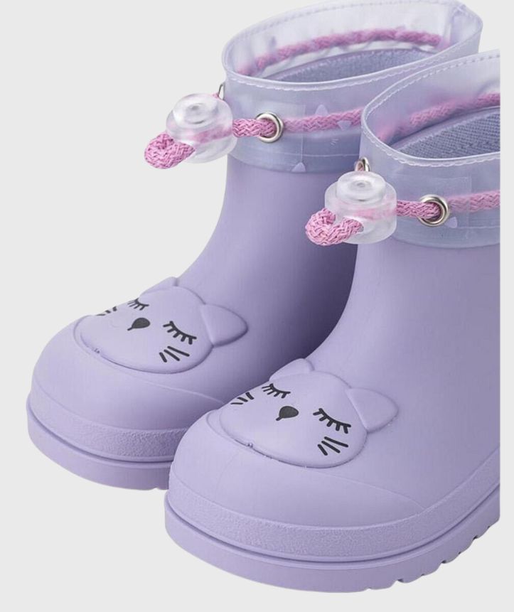 Bota de Agua Mendi Gato Violeta
