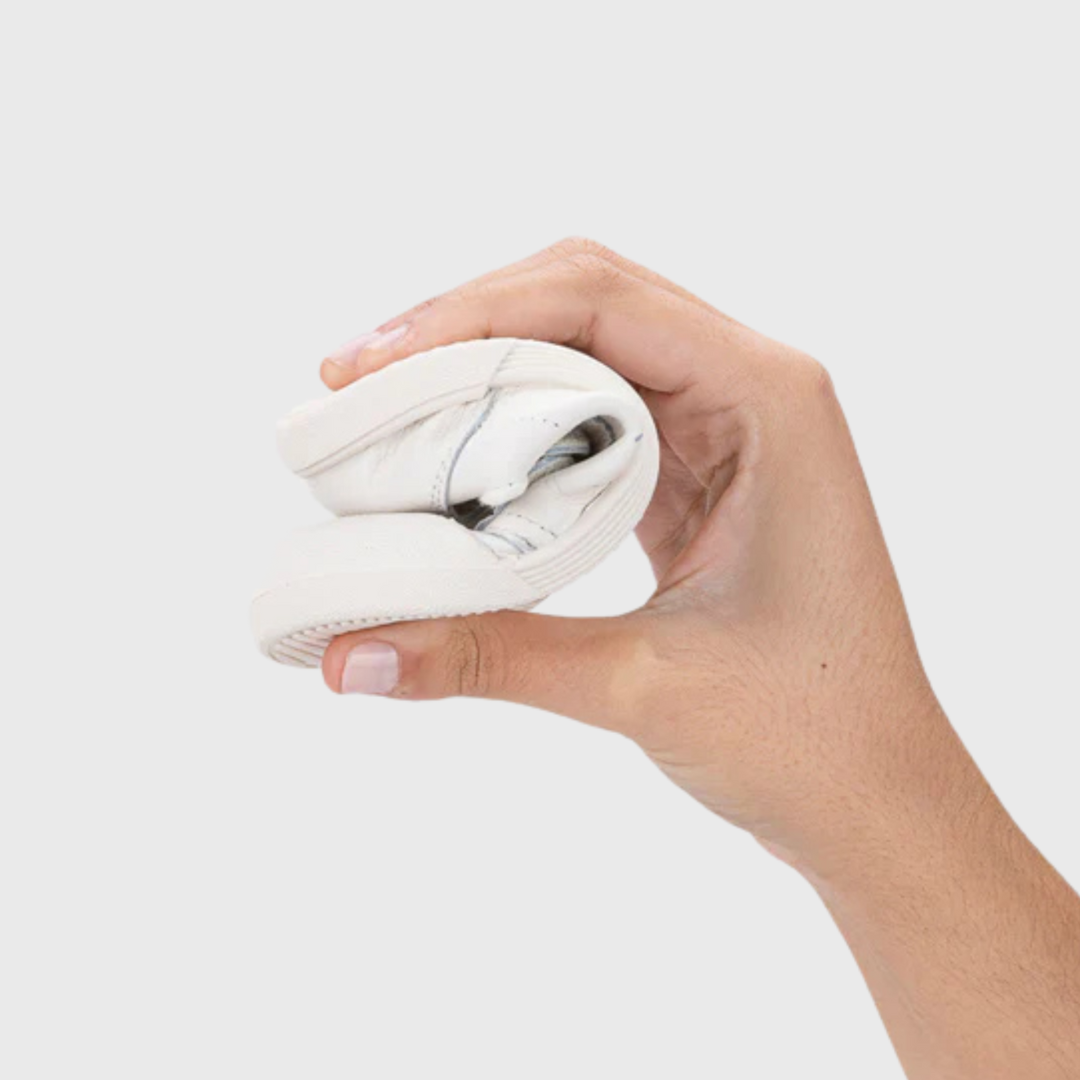 Tenis Piel Barefoot Blancos | Musgo