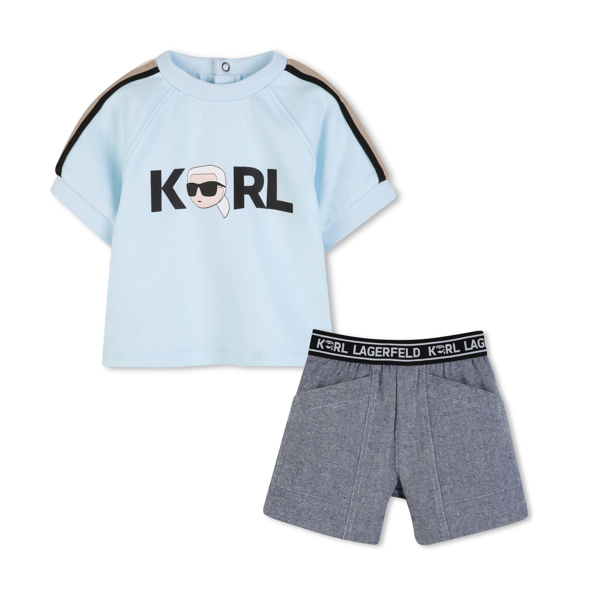 Set Camiseta Aire & Bermuda Denim