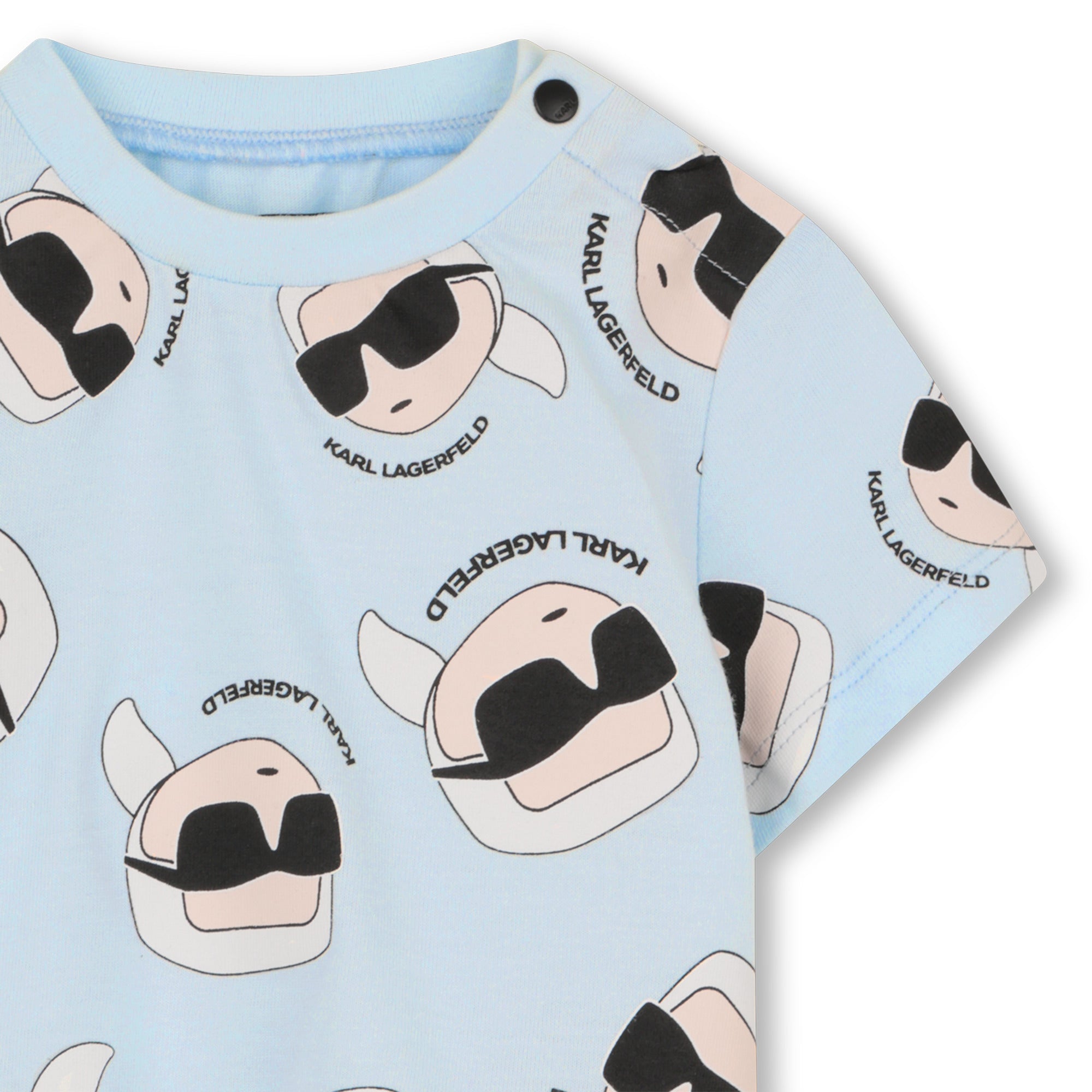 Set Camiseta Mini Karl & Short Cargo Aire