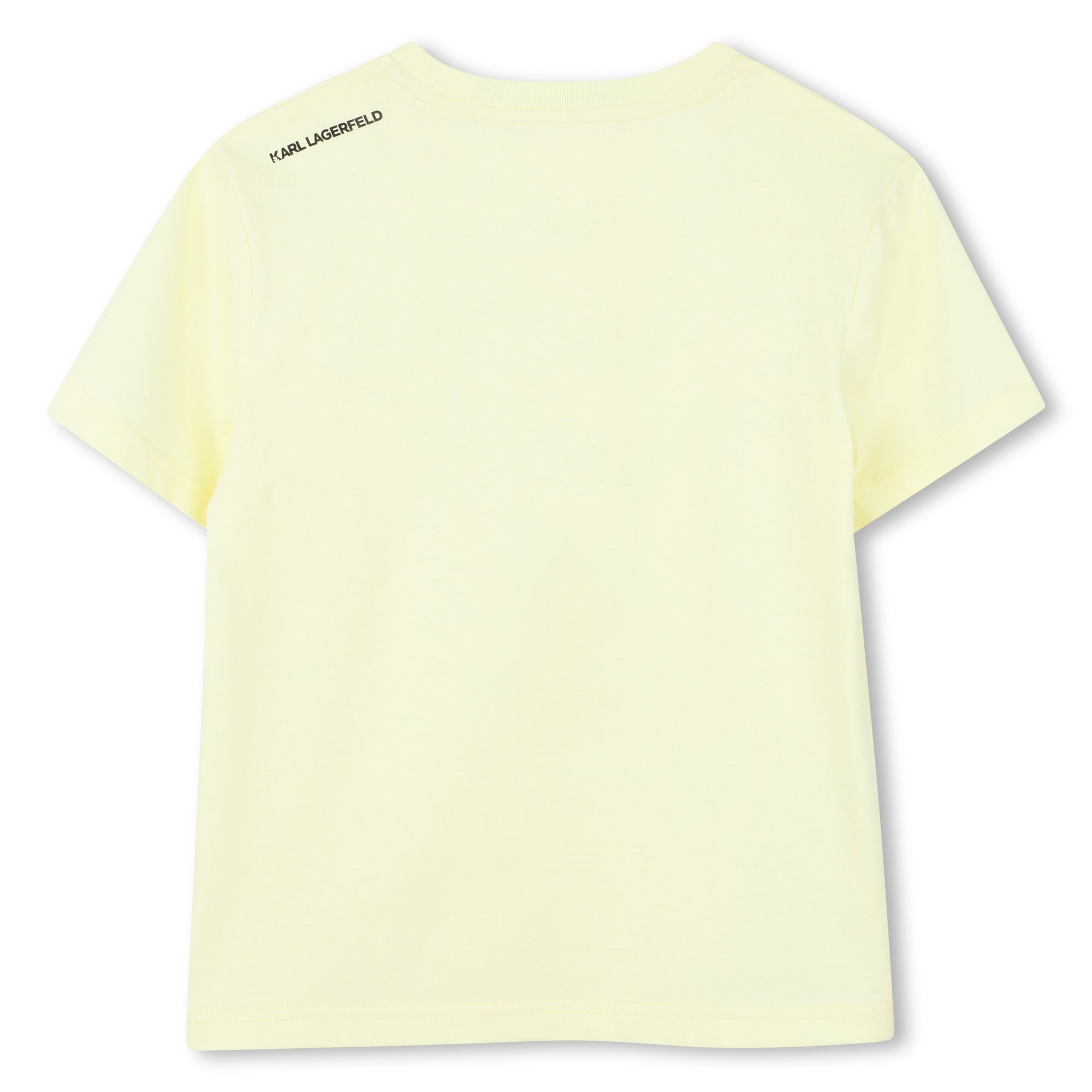 Camiseta Algodón Orgánico Karl Ikonik Amarilla