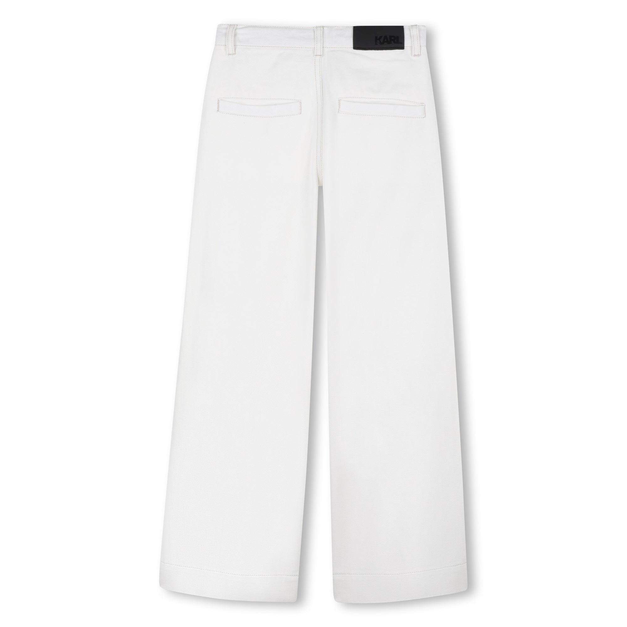 Pantalón Taches Wide Leg Blanco Leche