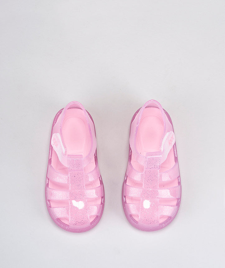 Sandalia Star Glitter Rosa