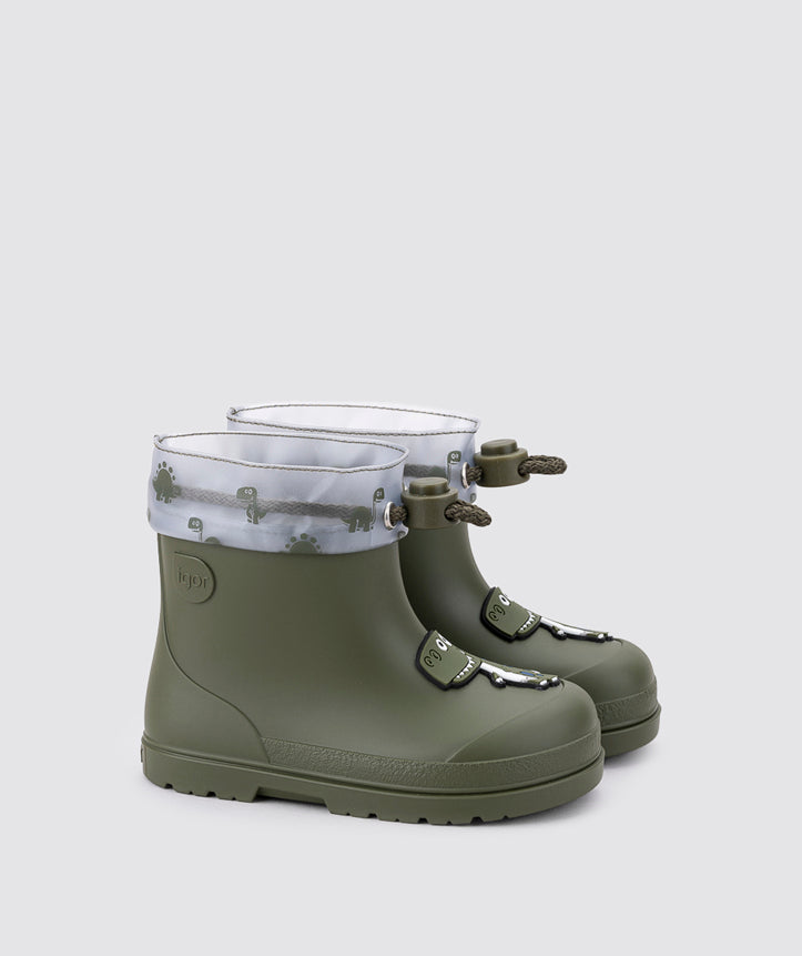 Bota de Agua Mendi Dino Kaki
