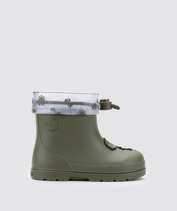 Bota de Agua Mendi Dino Kaki