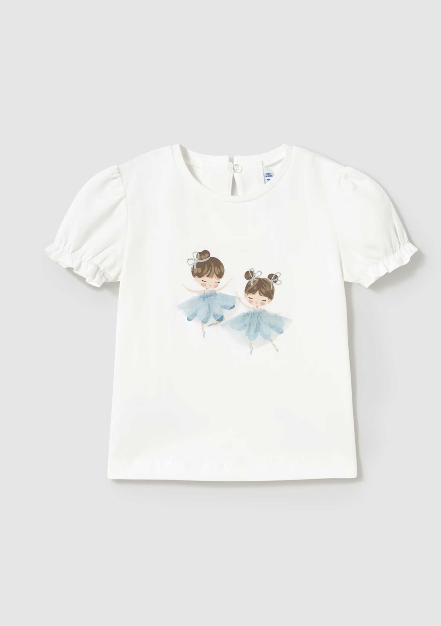 Camiseta Ballet Celeste Bebé