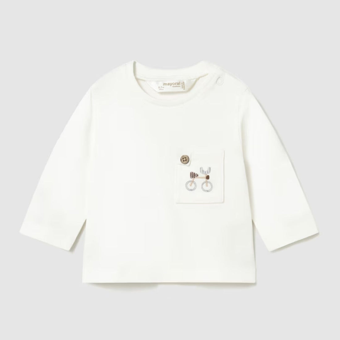 Camiseta Little Bike Crudo