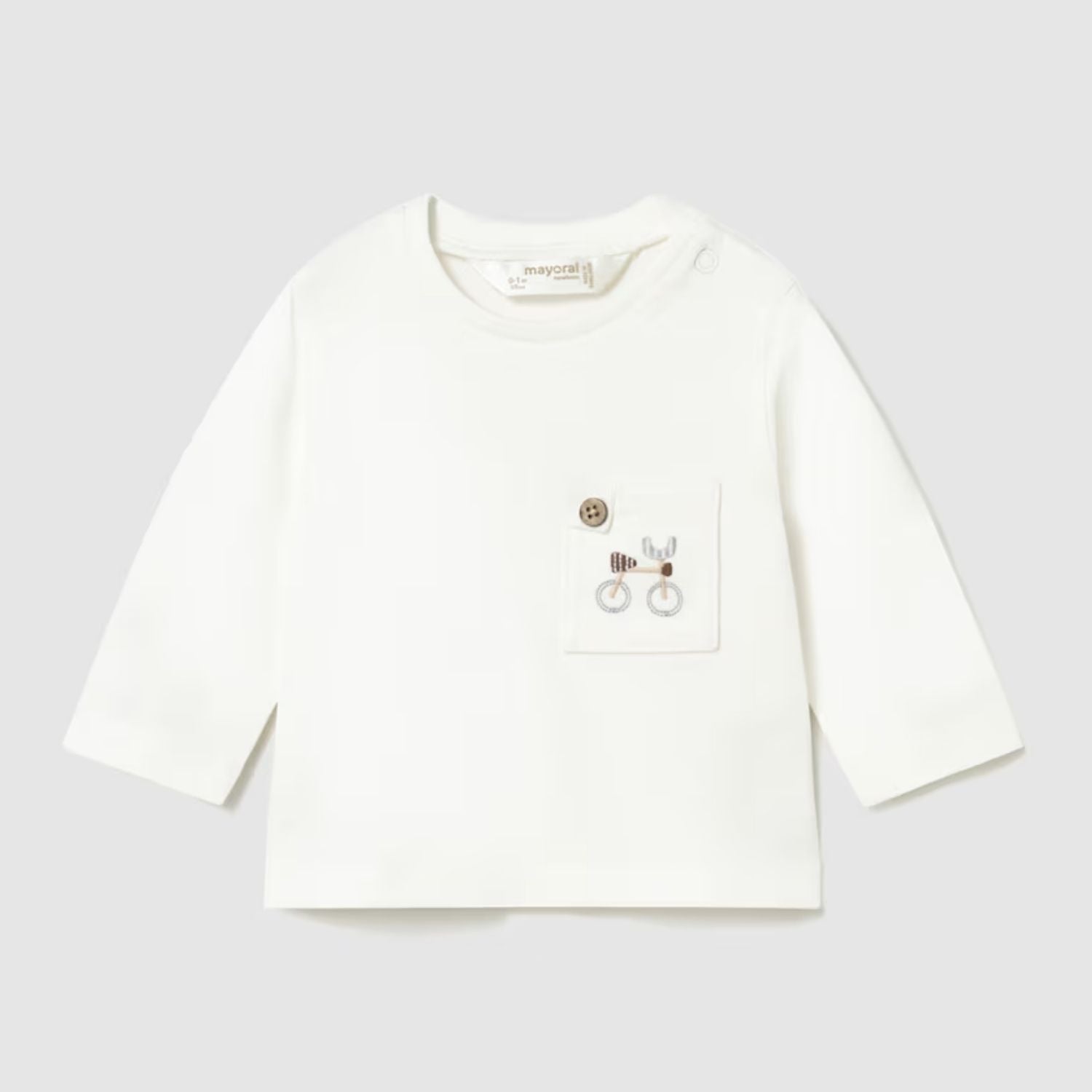 Camiseta Little Bike Crudo
