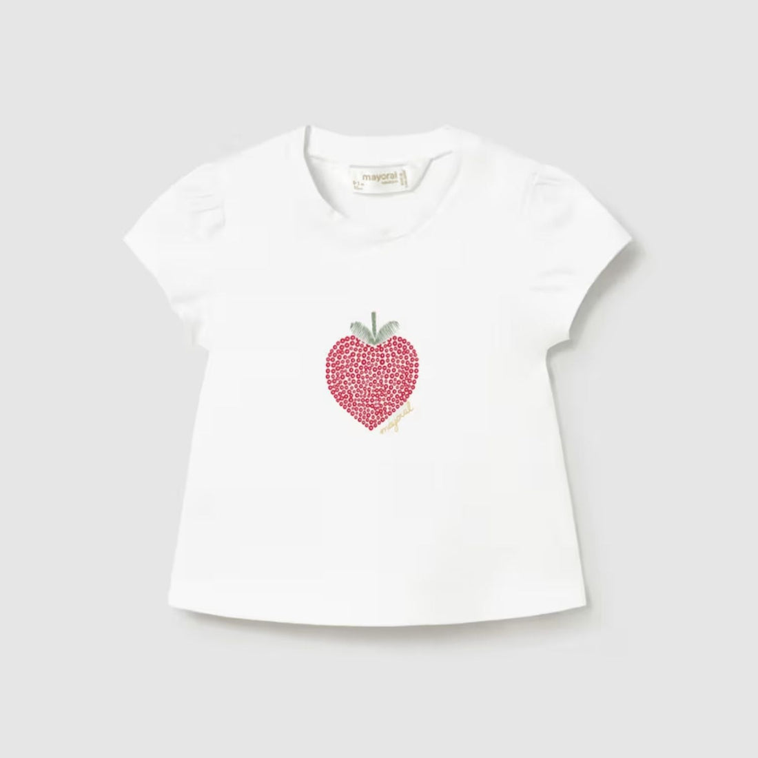 Camiseta Serigrafía Strawberry Love