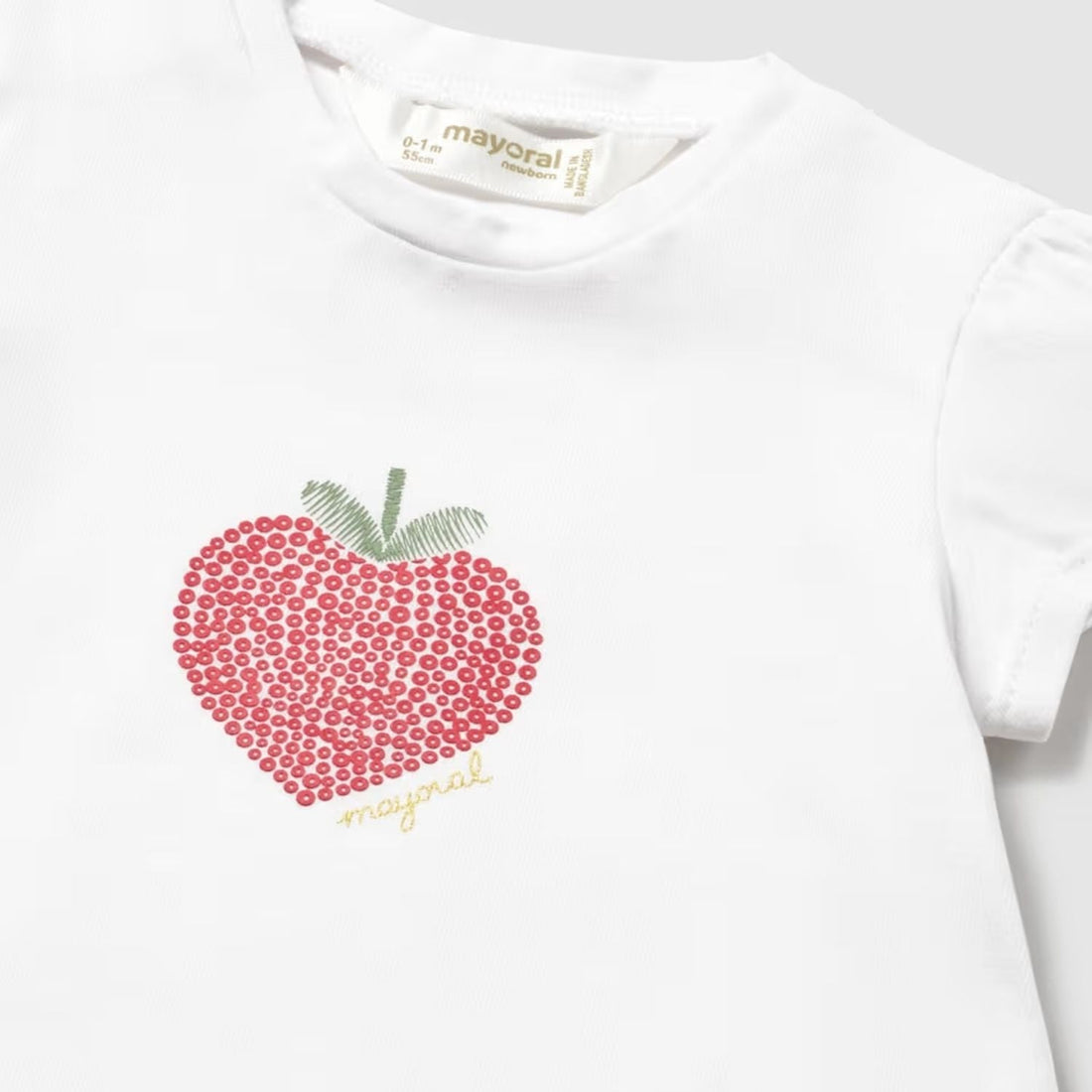 Camiseta Serigrafía Strawberry Love
