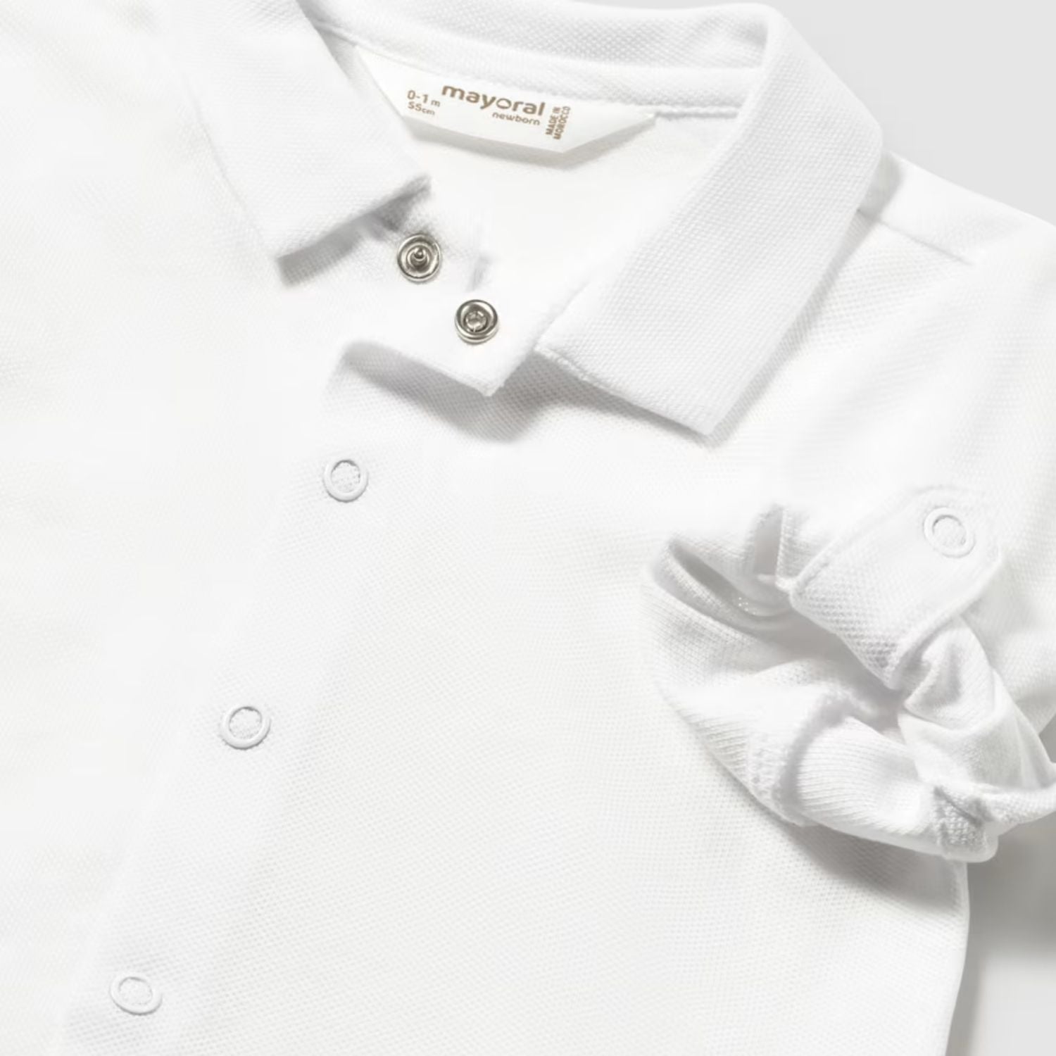Camisa  Piqué Blanco