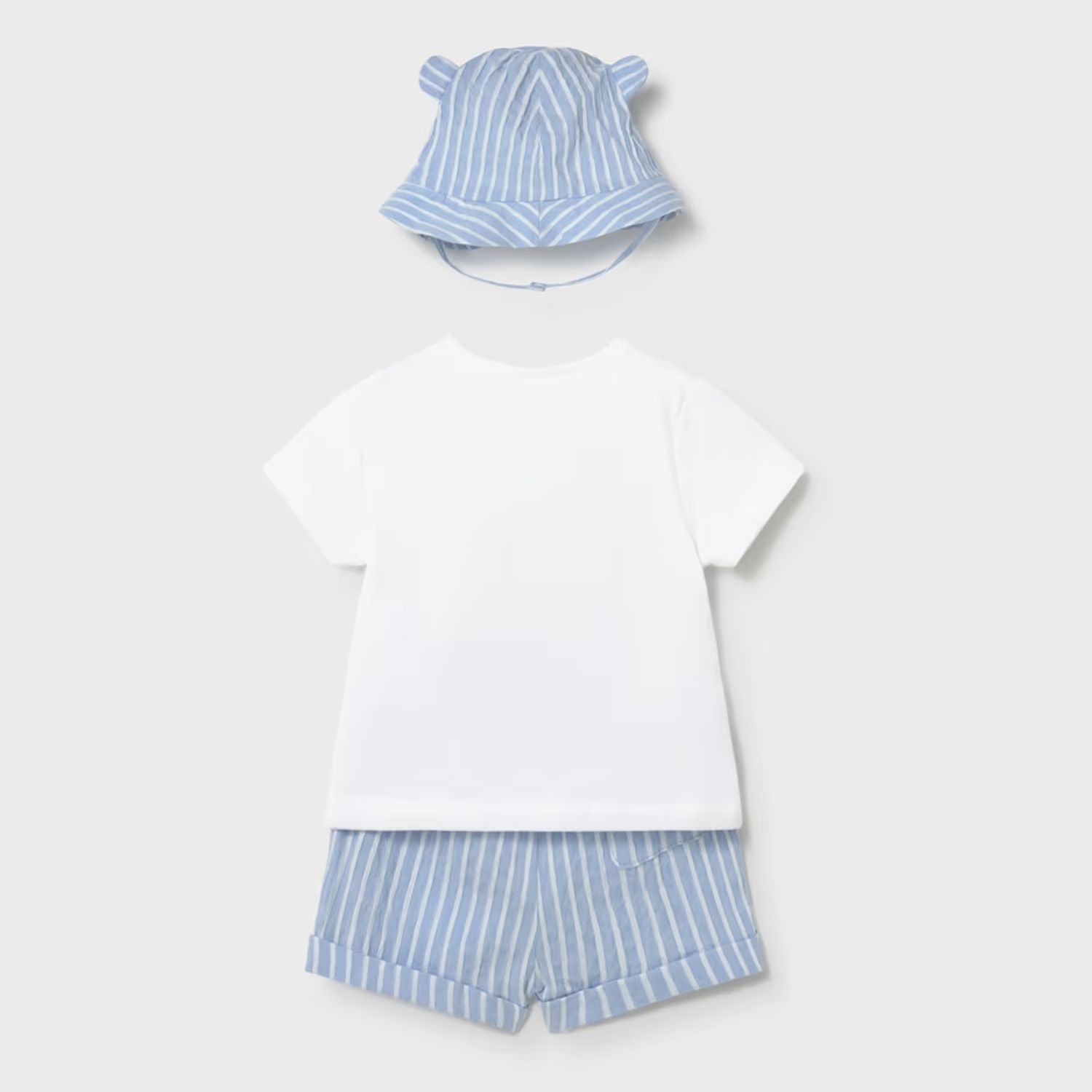 Set 3 Piezas  Shorts Puppy Friends Cielo