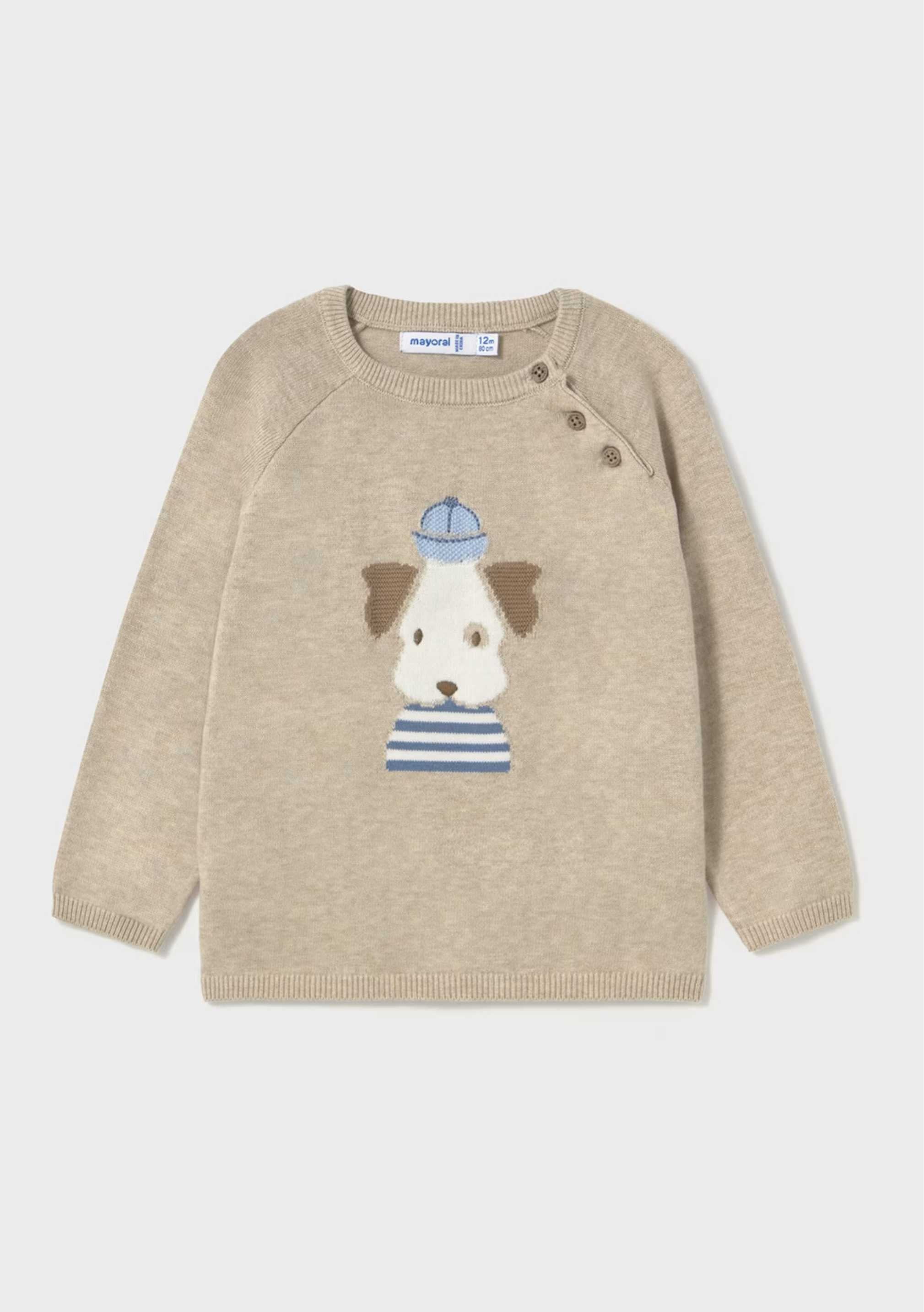 Sweater Eco Algodón Dog Sea Bebé