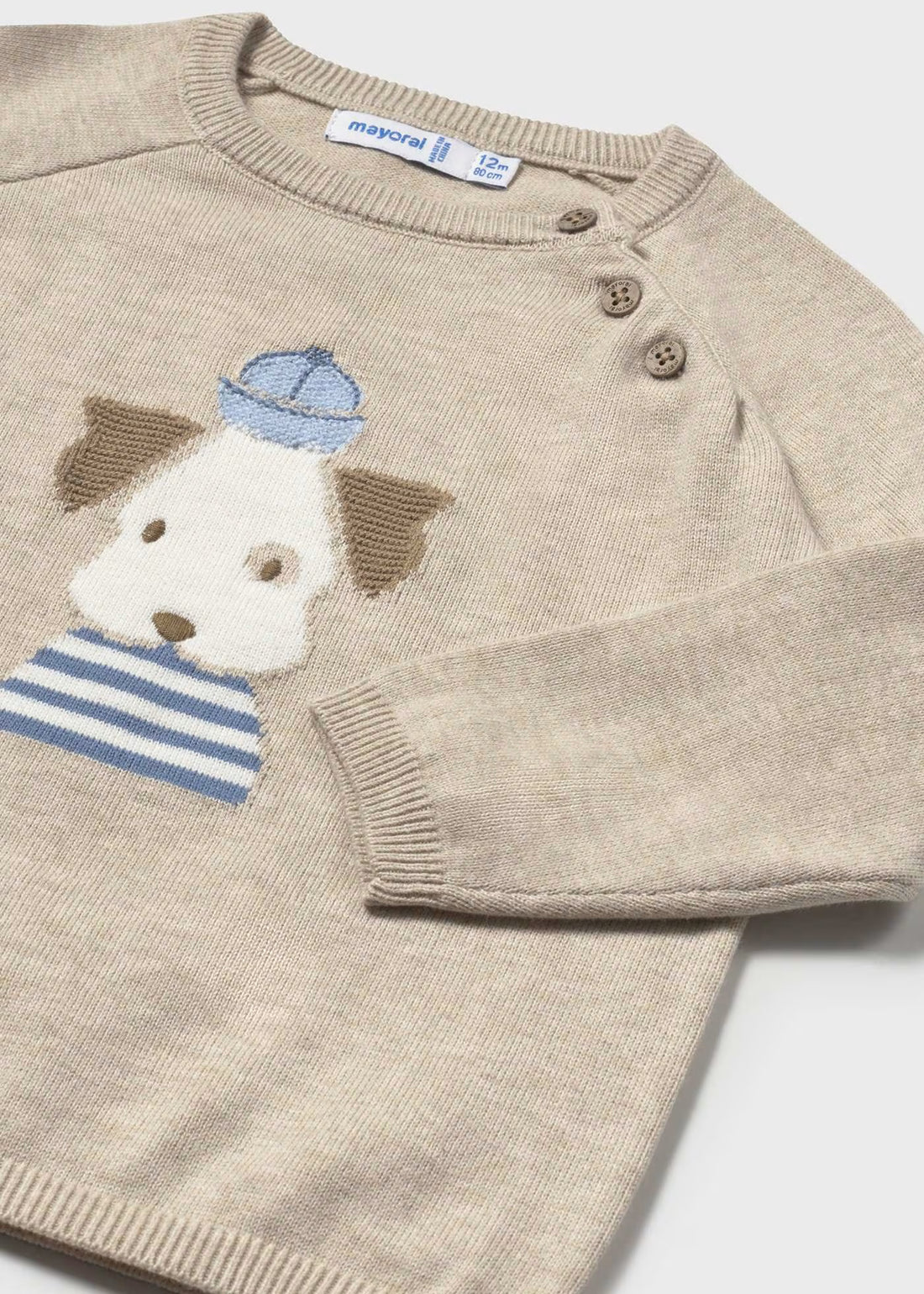 Sweater Eco Algodón Dog Sea Bebé