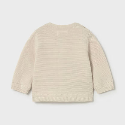 Cárdigan Tricot Botones Trigo