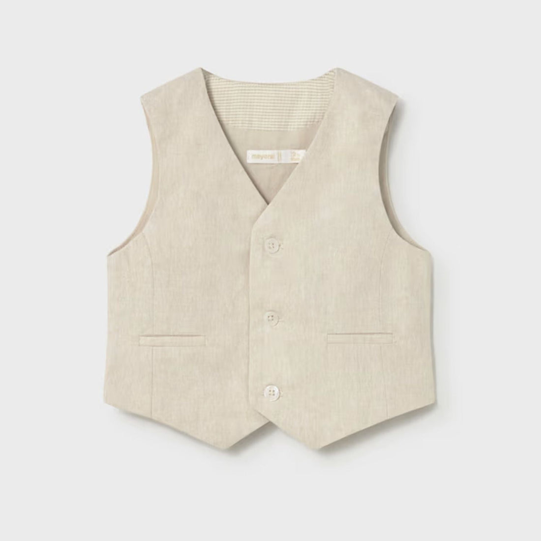 Chaleco Lino Avena