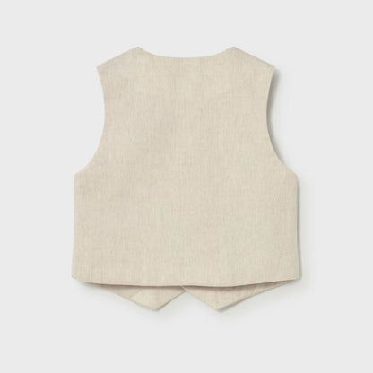 Chaleco Lino Avena