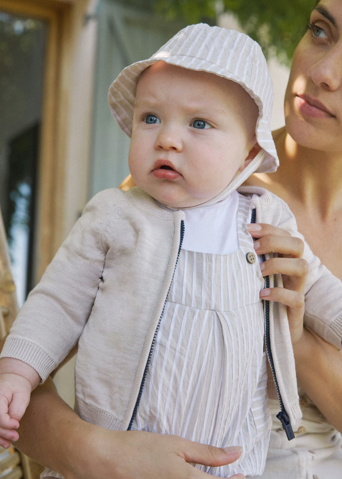 Cardigan Tricot Latte Newborn