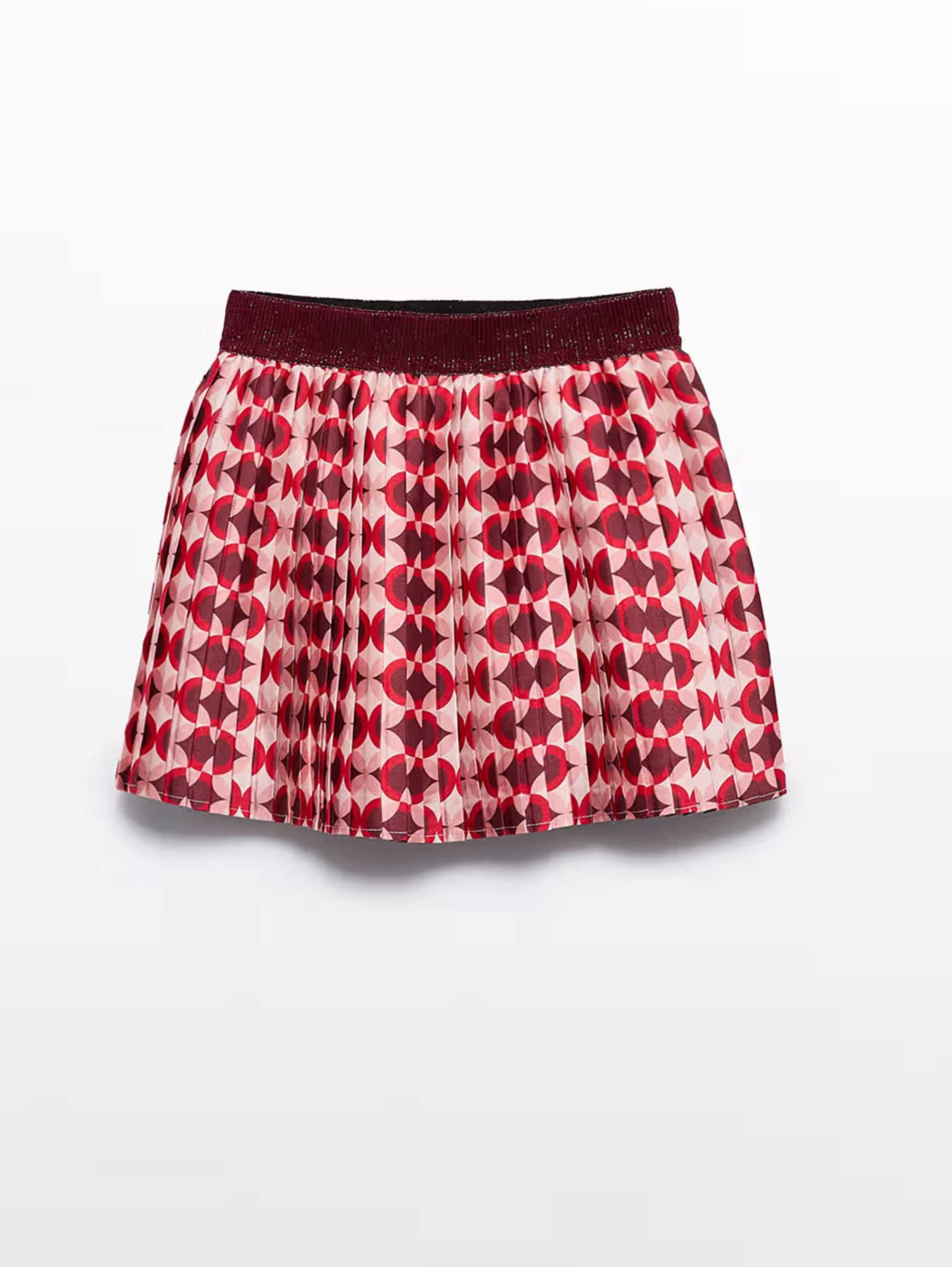 Falda Plisada Optical Art