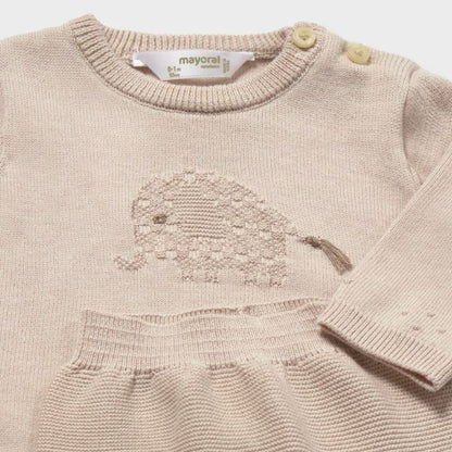 Set Polaina Tricot Topo