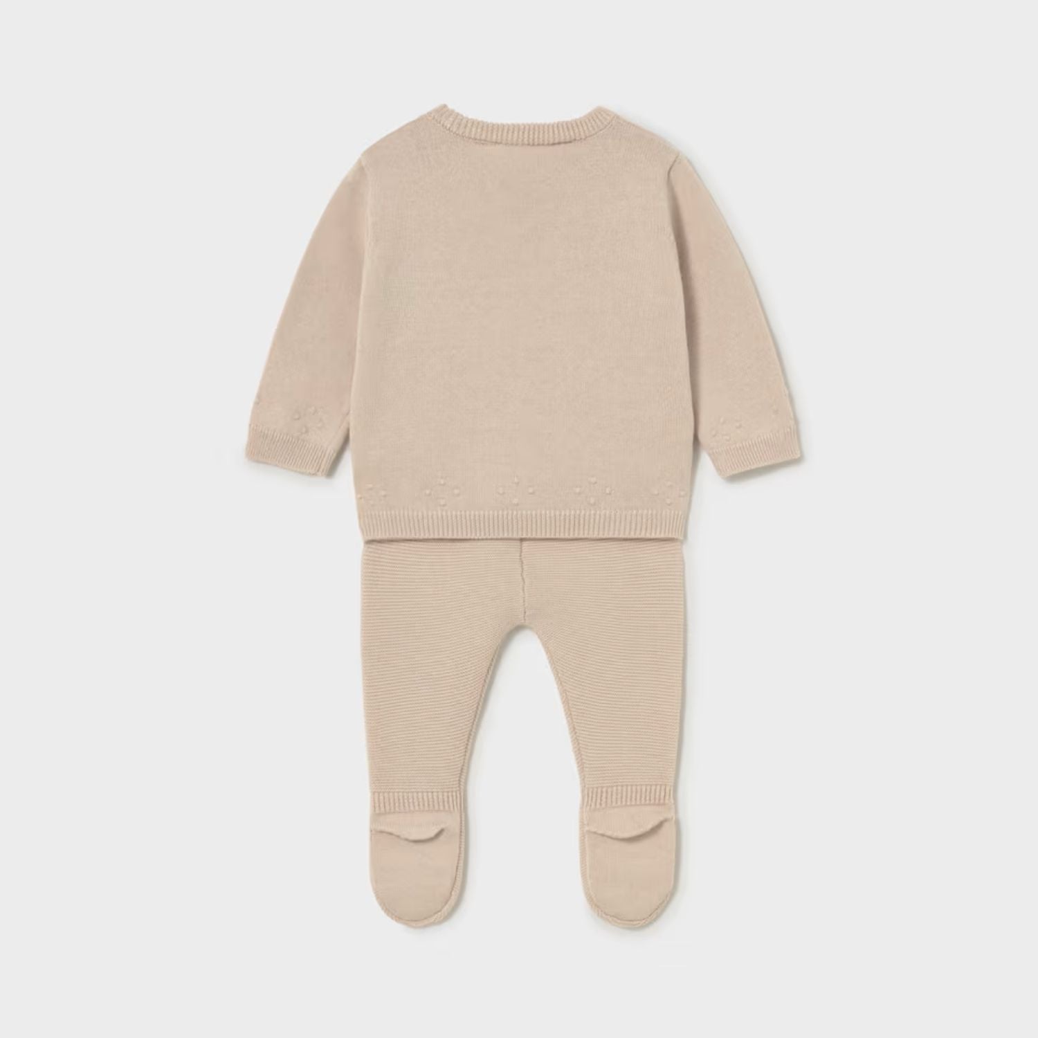 Set Polaina Tricot Topo
