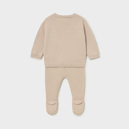 Set Polaina Tricot Topo