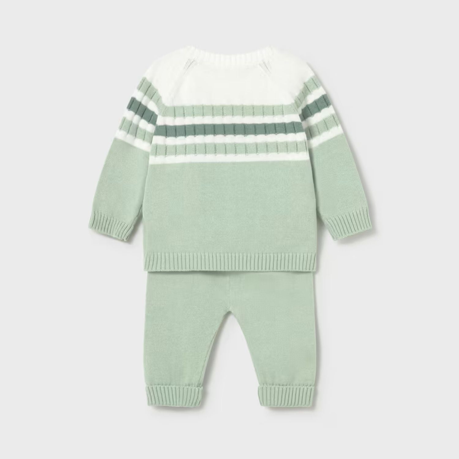 Set Tricot Rayas Alga